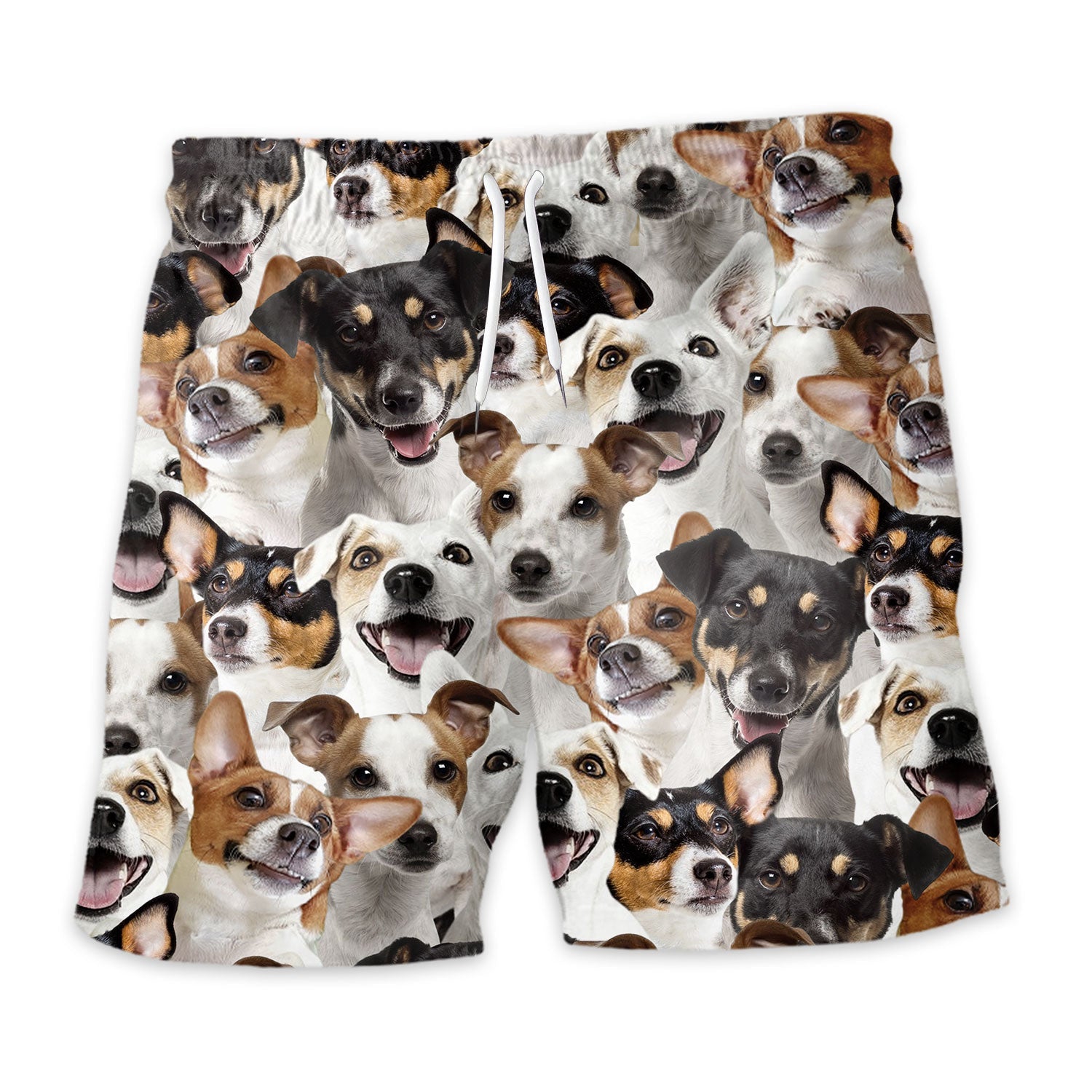 Jack Russell Terrier Full Face Hawaiian Shirt & Short