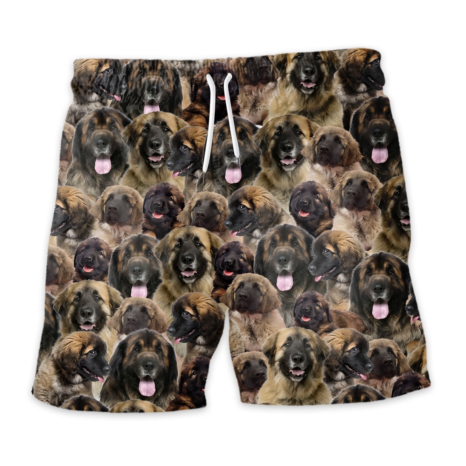Leonberger Full Face Hawaiian Shirt & Short