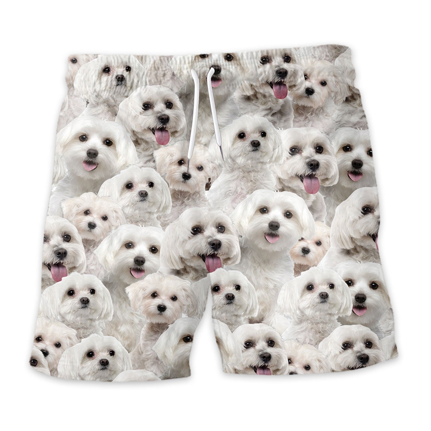 Maltese Full Face Hawaiian Shirt & Short