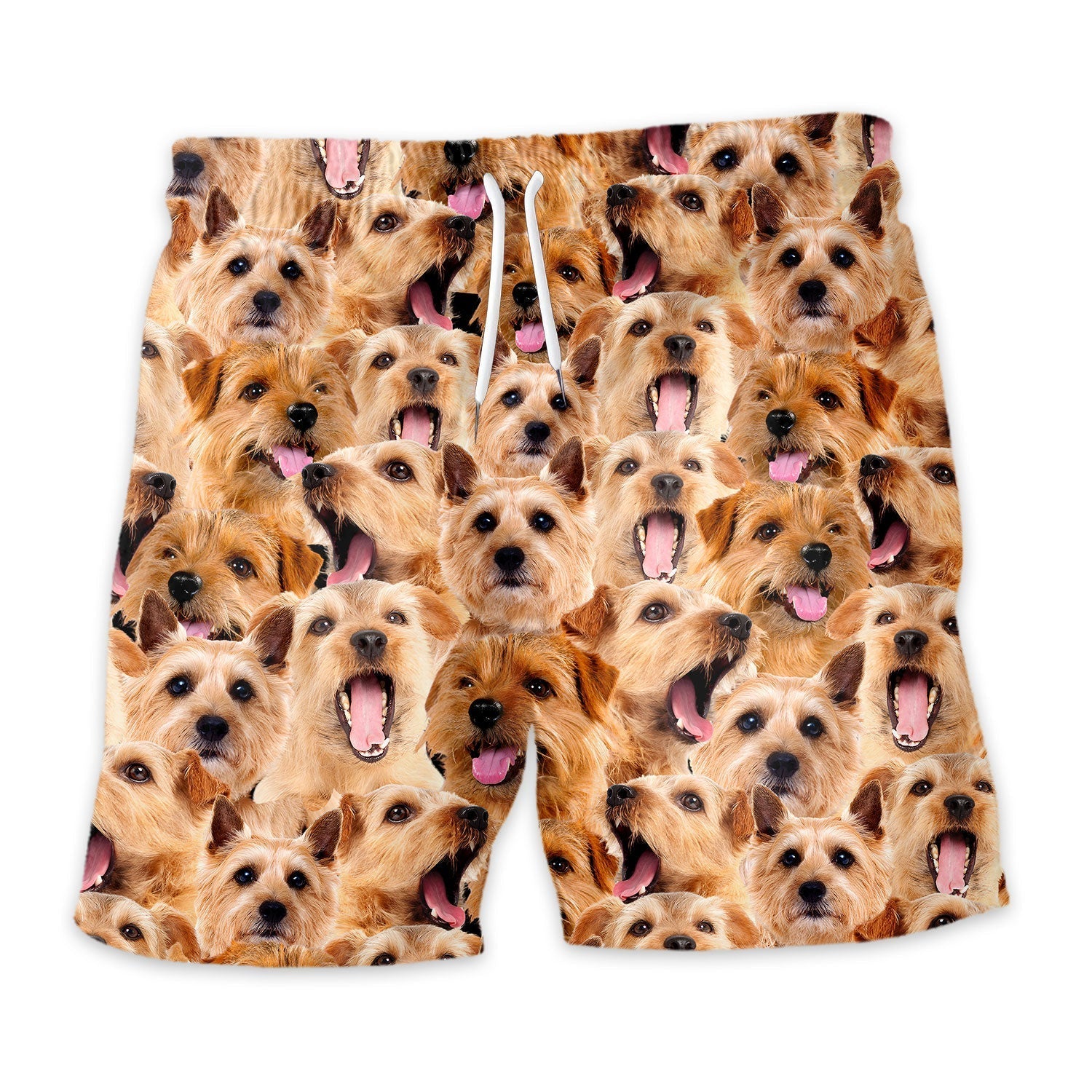 Norfolk Terrier Full Face Hawaiian Shirt & Short