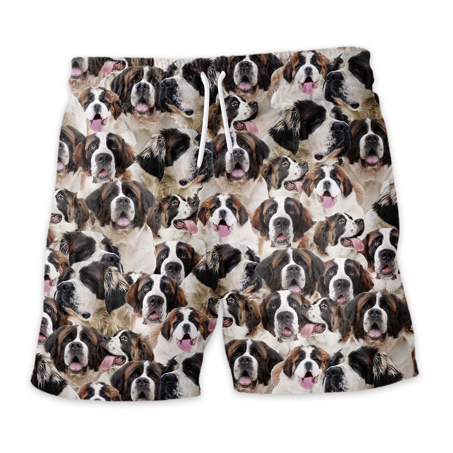 St Bernard Full Face Hawaiian Shirt & Short