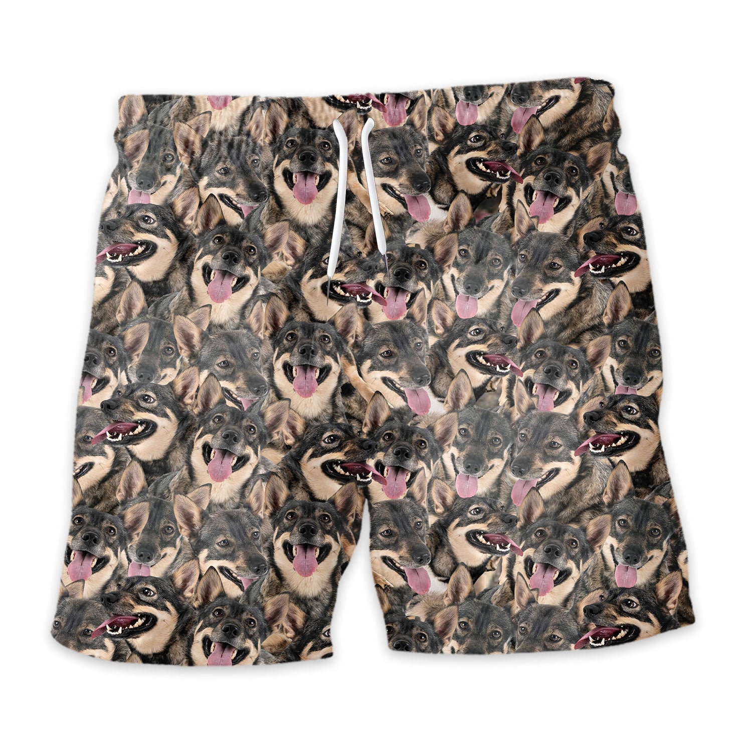 Swedish Vallhund Full Face Hawaiian Shirt & Short