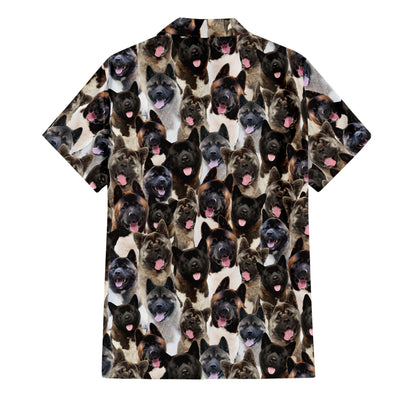 Akita Full Face Hawaiian Shirt & Short