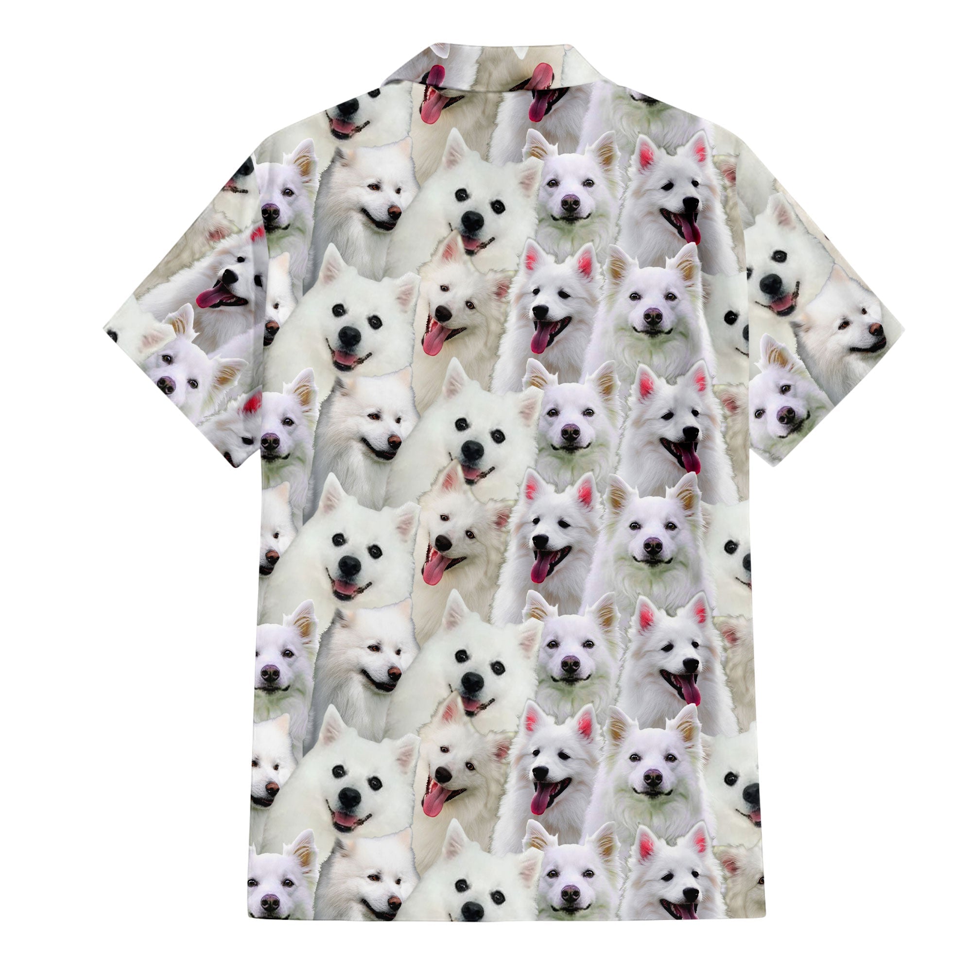 American Eskimo Full Face Hawaiian Shirt & Short