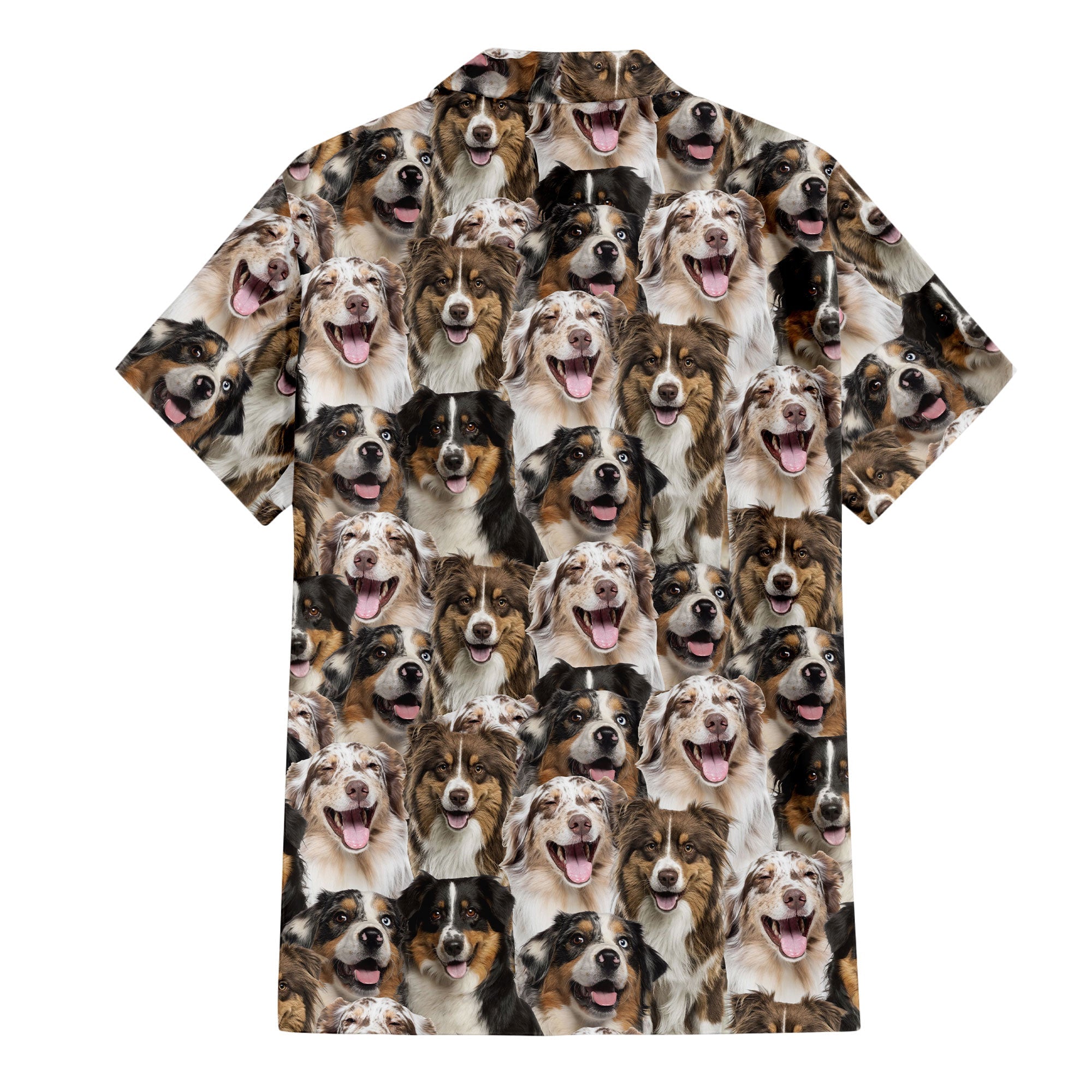 Australian Shepherd-2 Full Face Hawaiian Shirt & Short