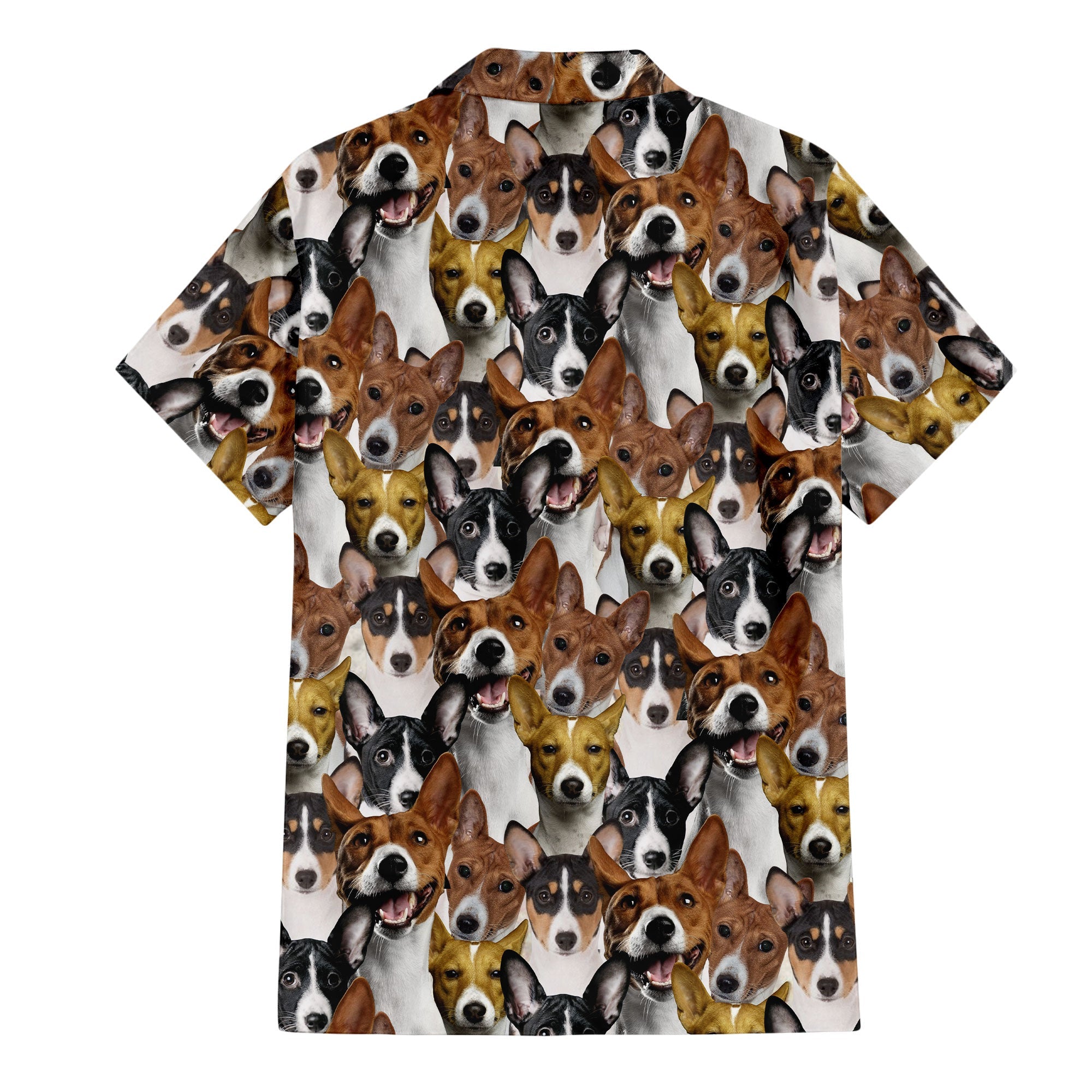 Basenji Full Face Hawaiian Shirt & Short