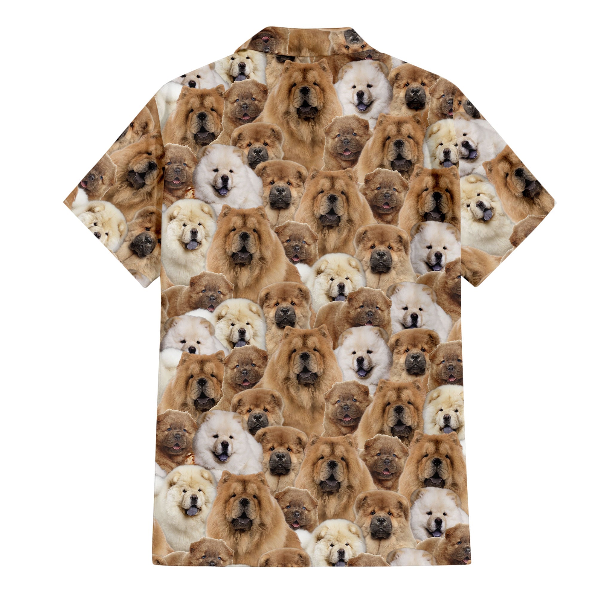 Chow Chow Full Face Hawaiian Shirt & Short