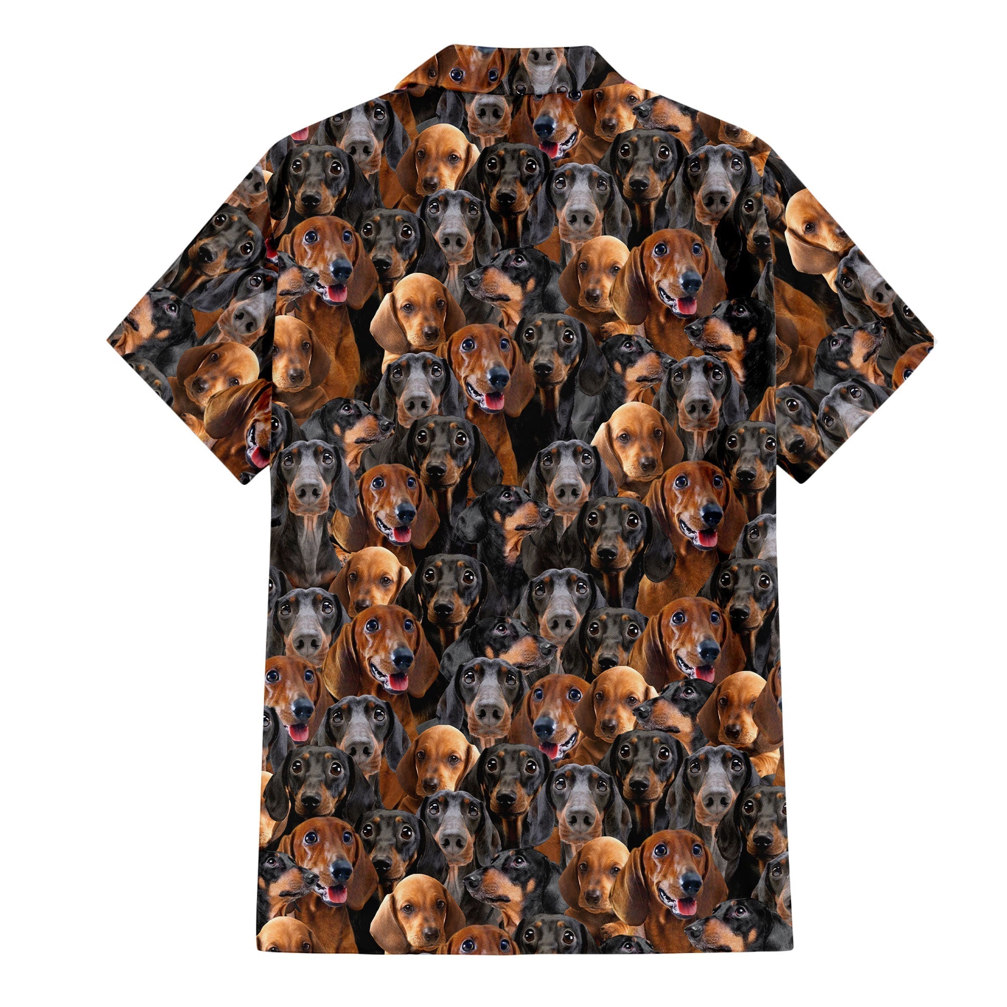 Dachshund Full Face Hawaiian Shirt & Short