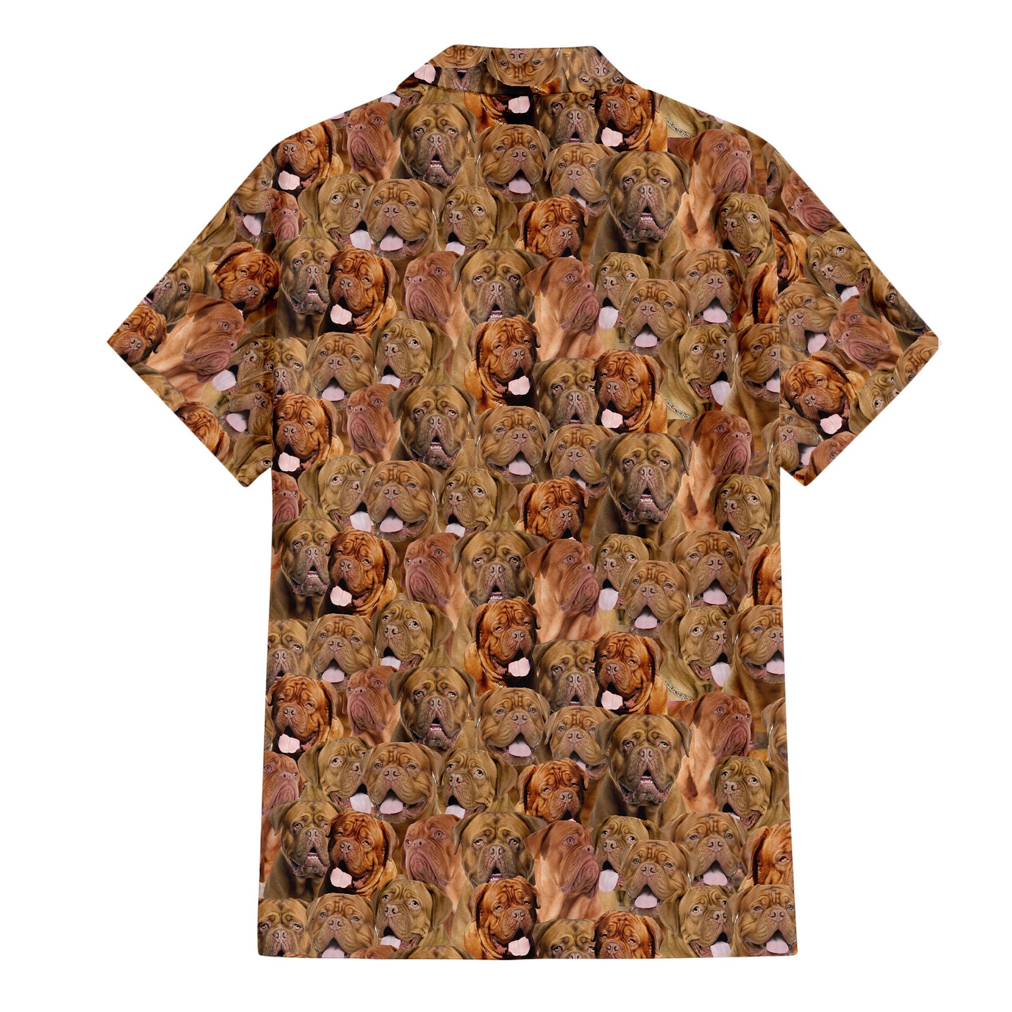 Dogue De Bordeaux Full Face Hawaiian Shirt & Short