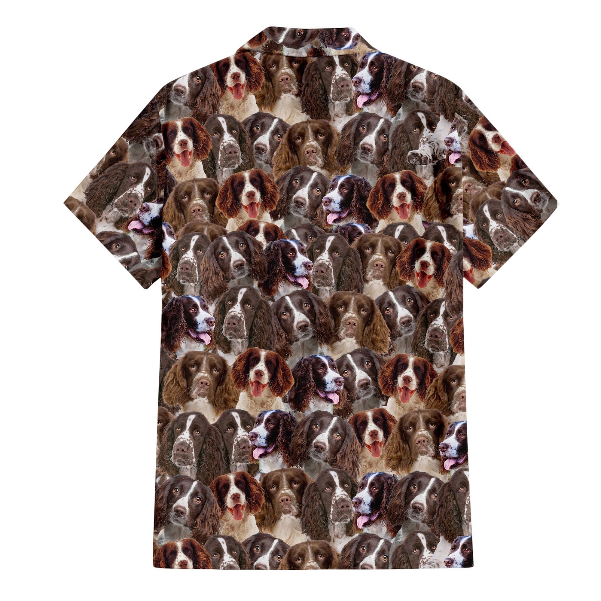 English Springer Spaniel Full Face Hawaiian Shirt & Short