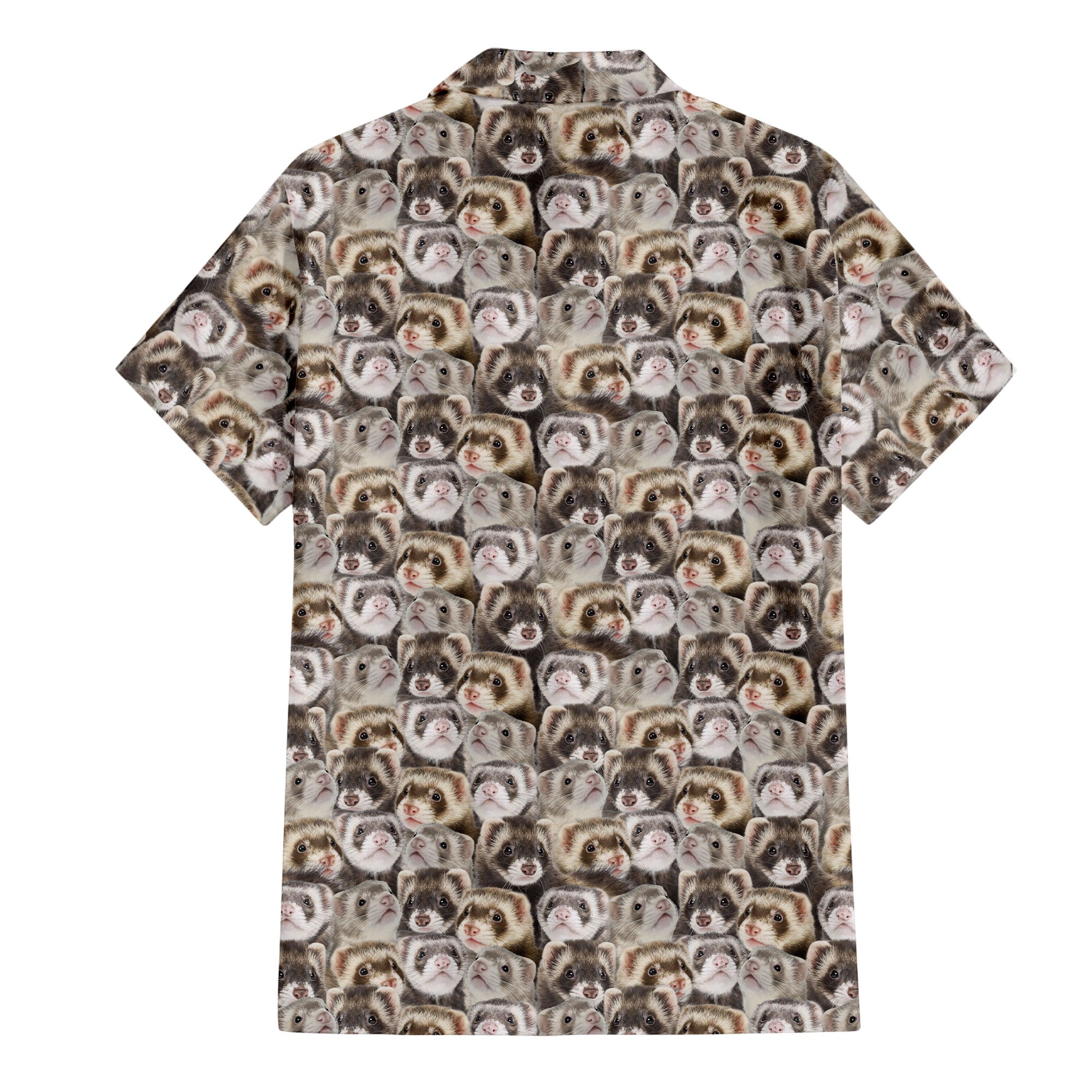 Ferret Full Face Hawaiian Shirt & Short