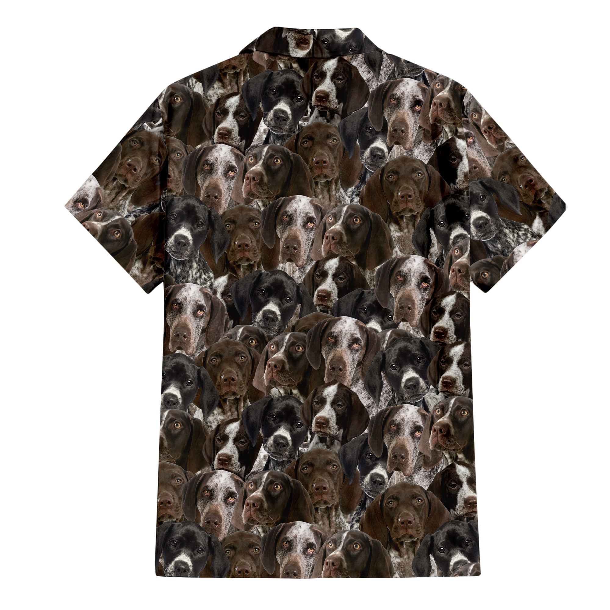 German Shorthaired Pointer Full Face Hawaiian Shirt & Short