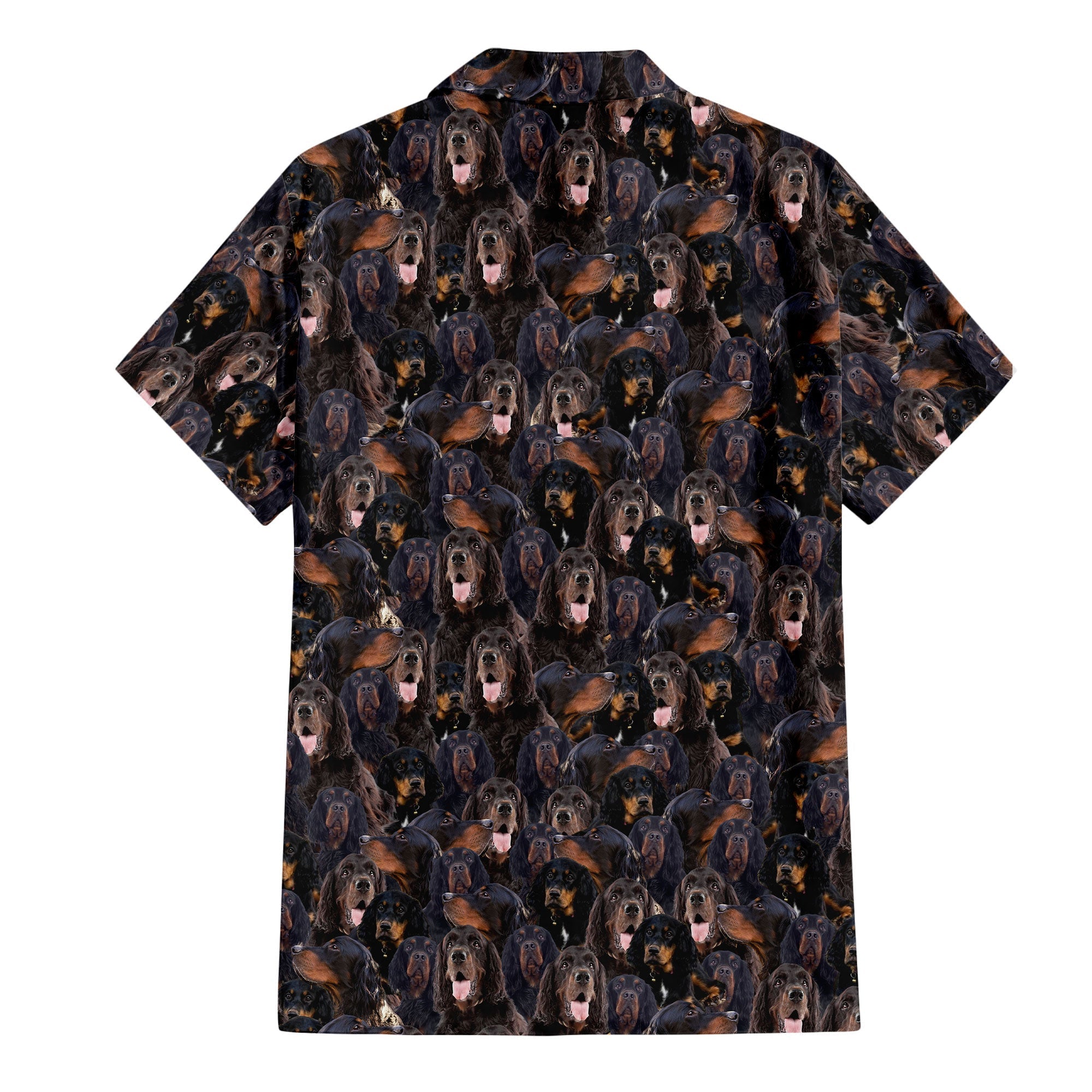 Gordon Setter Full Face Hawaiian Shirt & Short