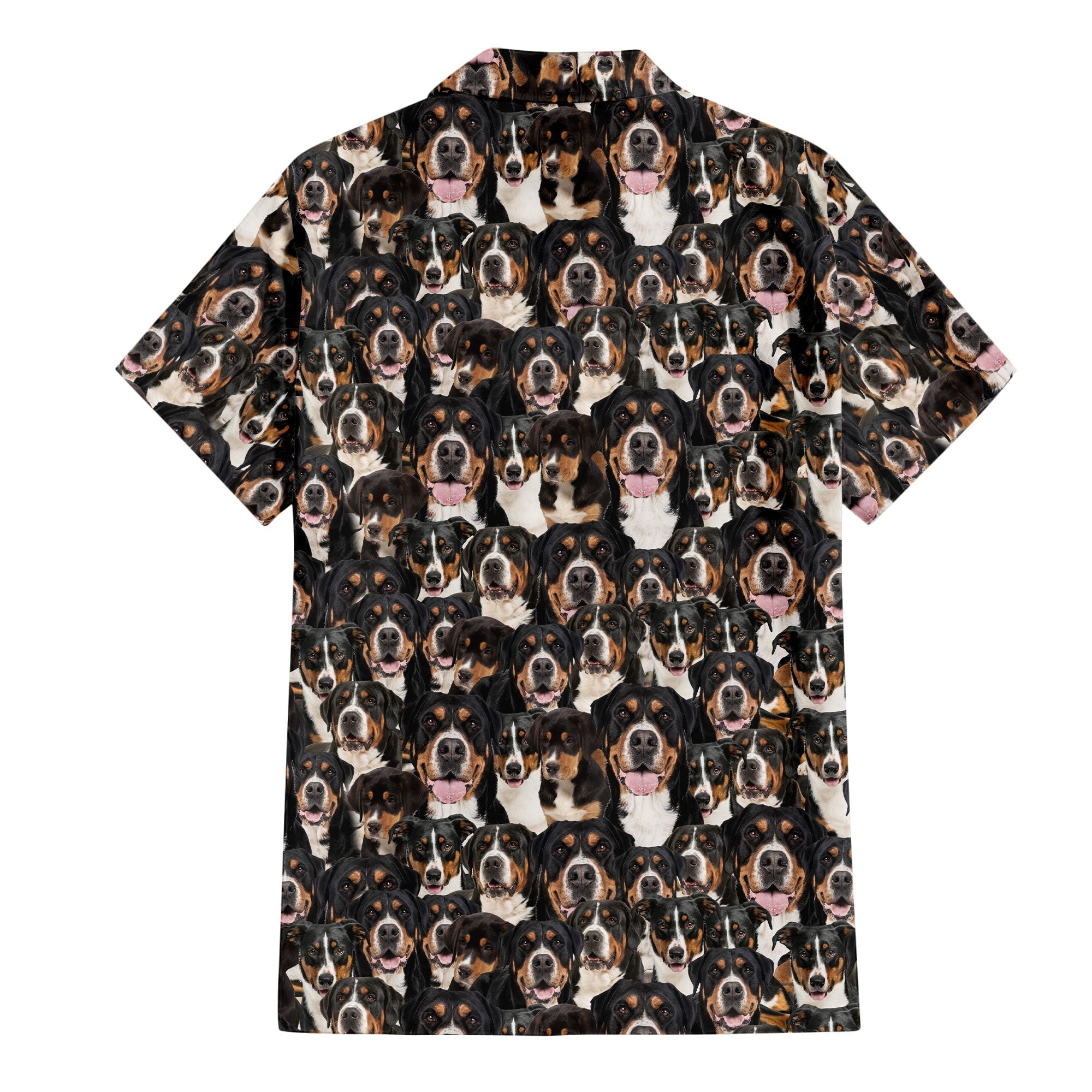 Greater Swiss Mountain Dog Full Face Hawaiian Shirt & Short