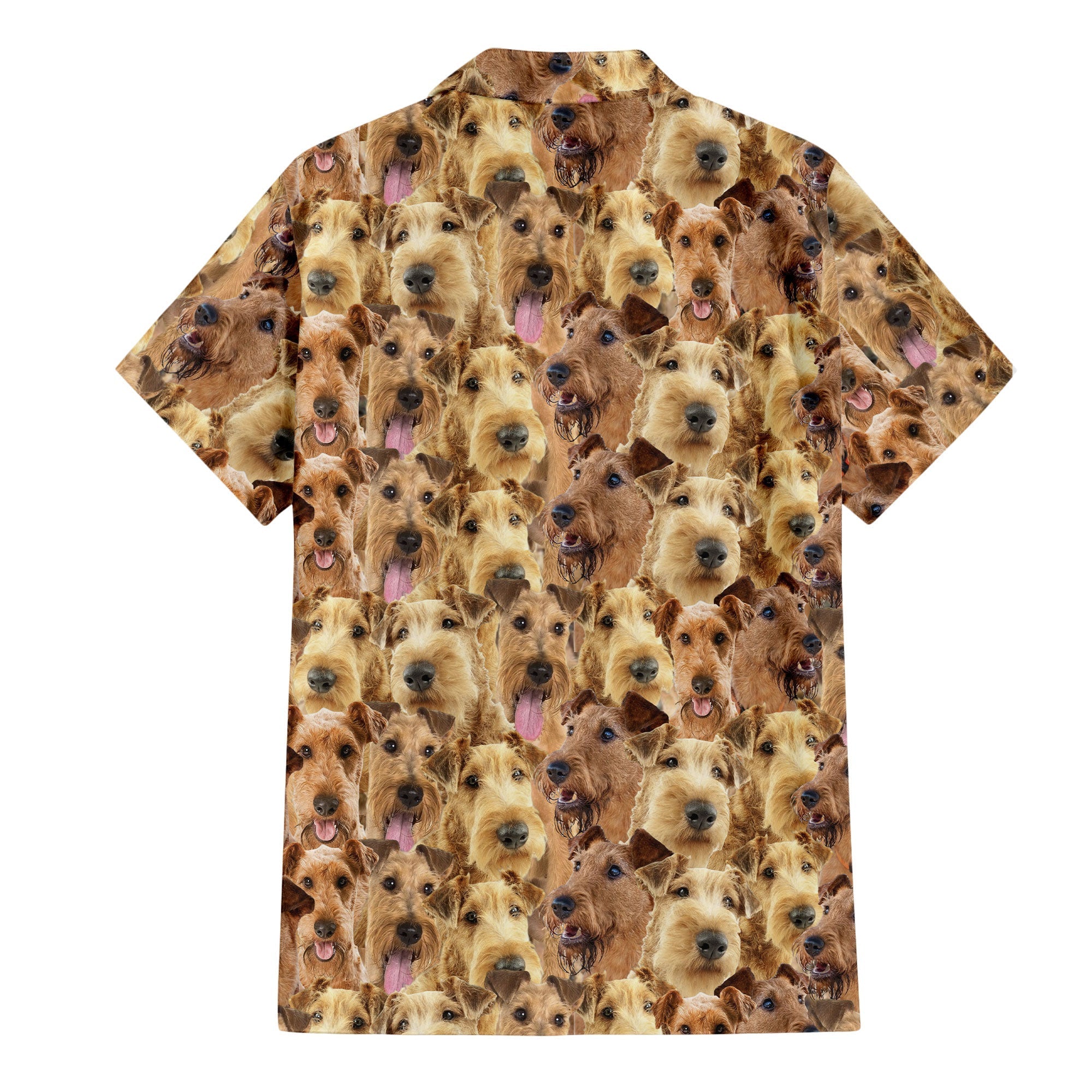 Irish Terrier Full Face Hawaiian Shirt & Short