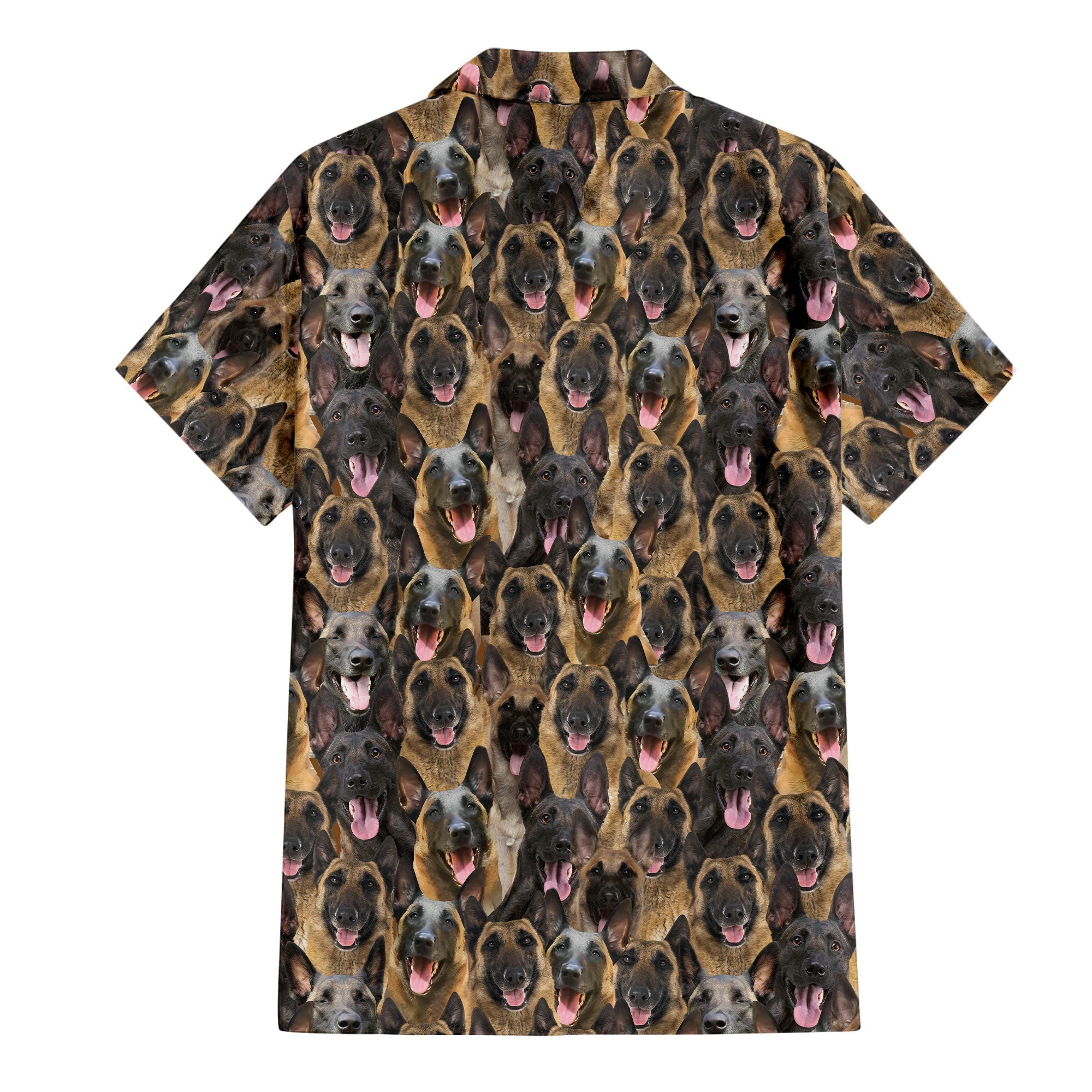 Malinois Dog Full Face Hawaiian Shirt & Short