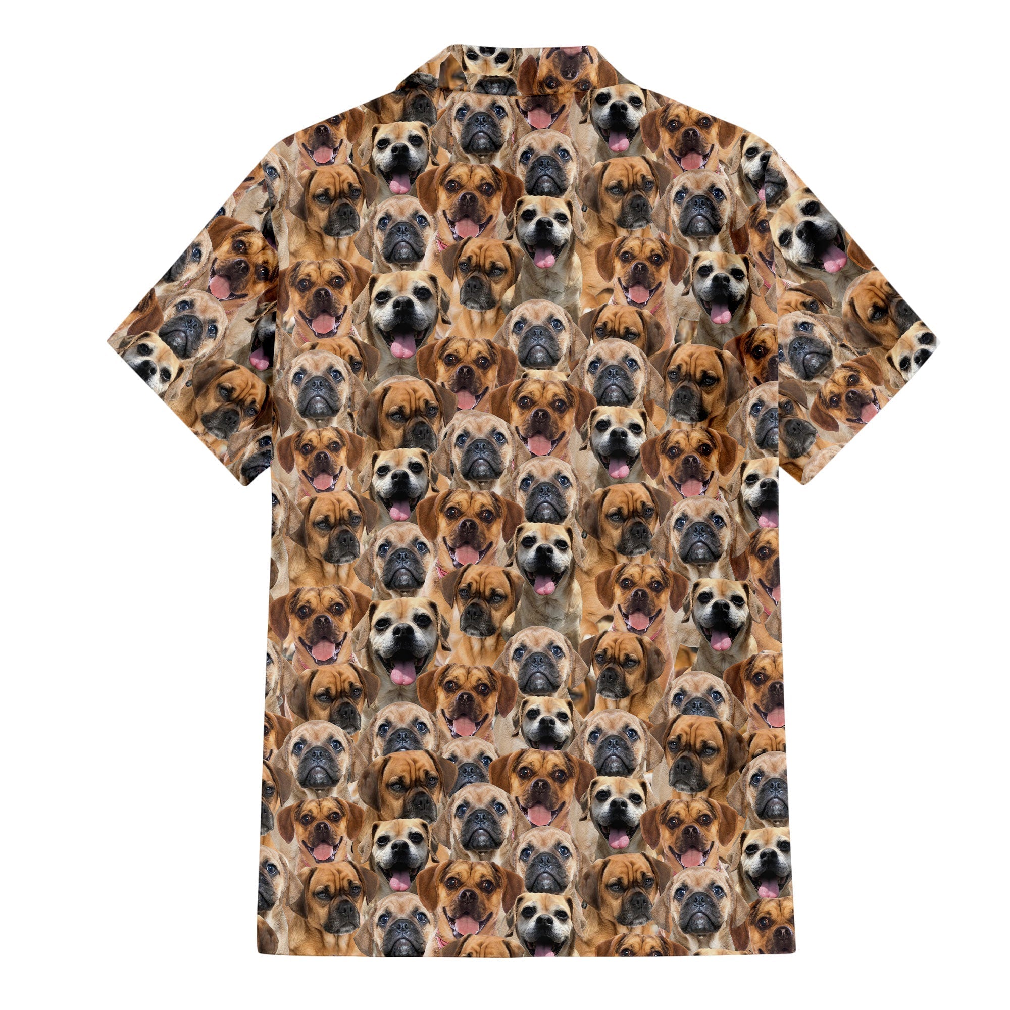 Puggle Full Face Hawaiian Shirt & Short