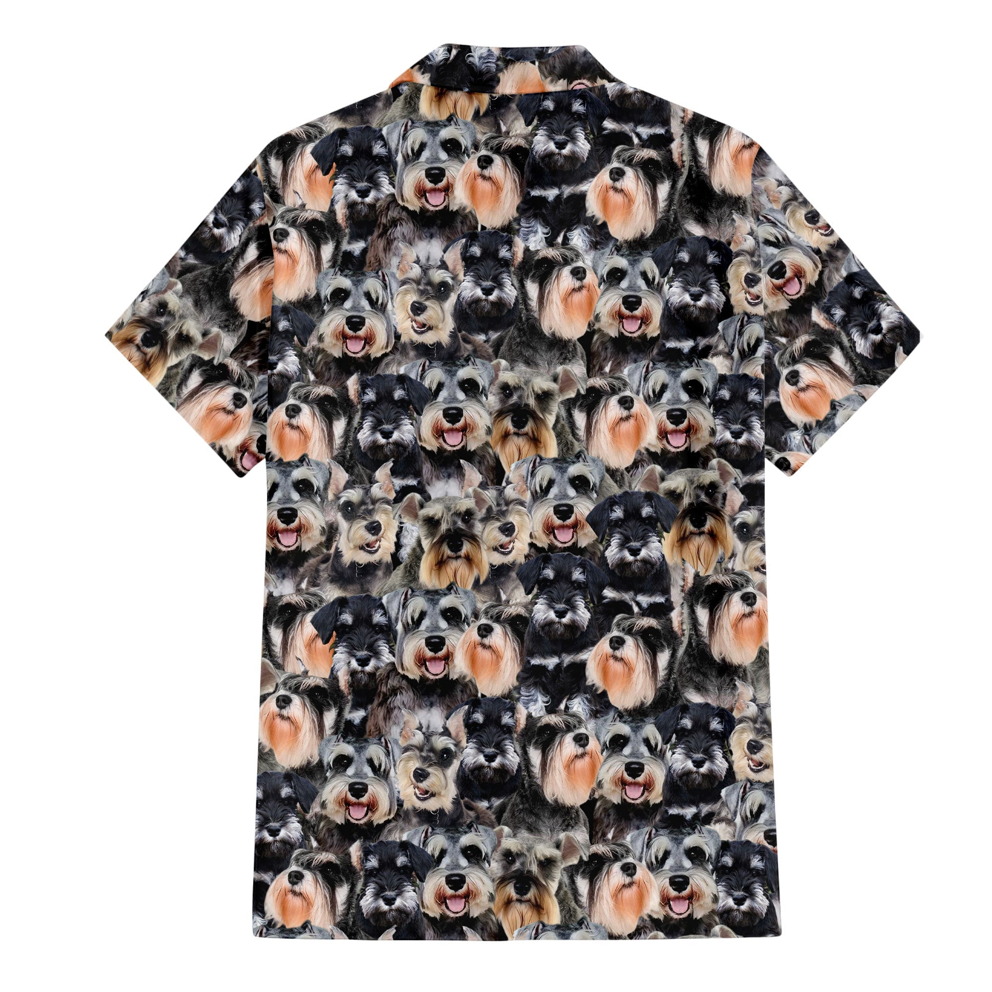 Schnauzer Full Face Hawaiian Shirt & Short