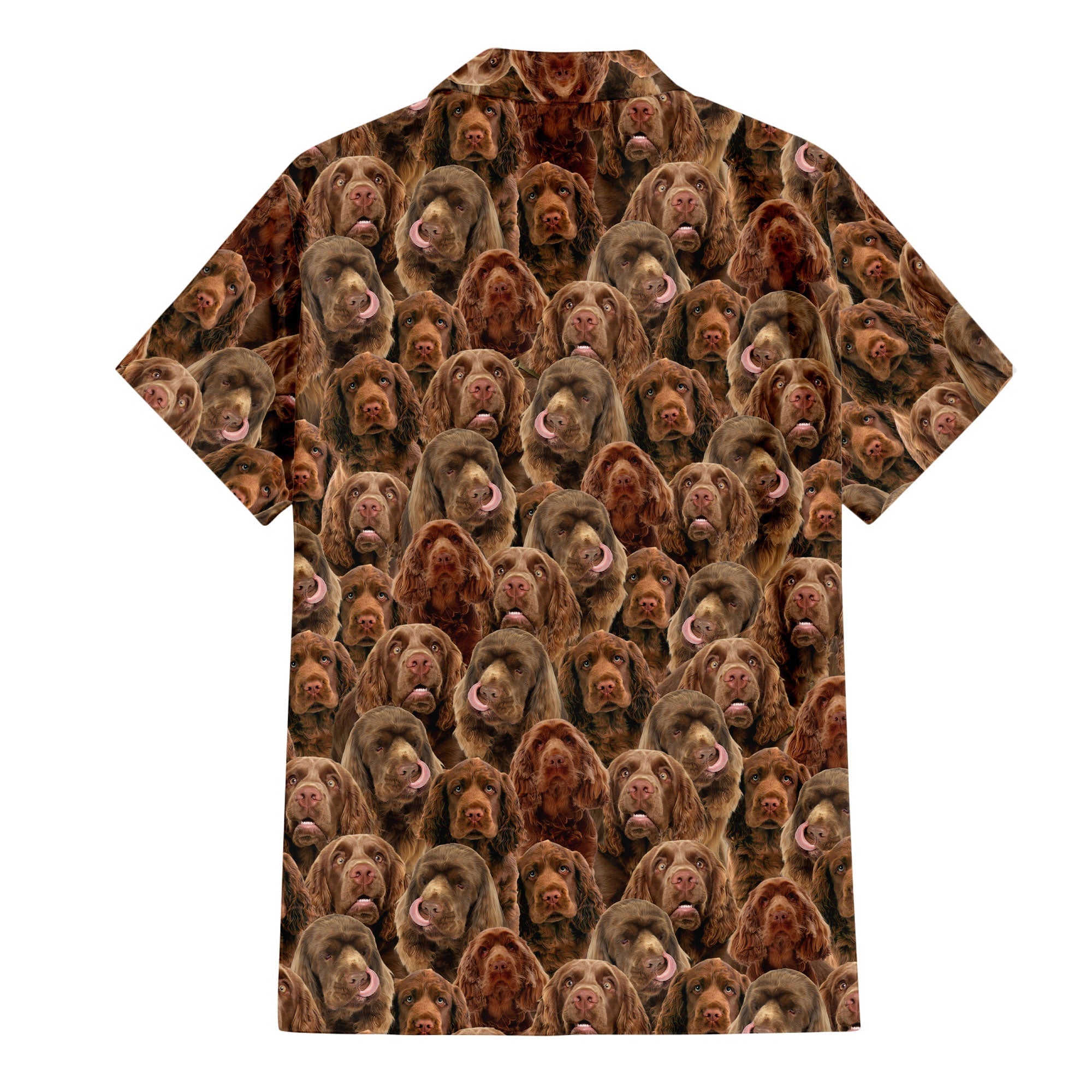 Sussex Spaniel Full Face Hawaiian Shirt & Short