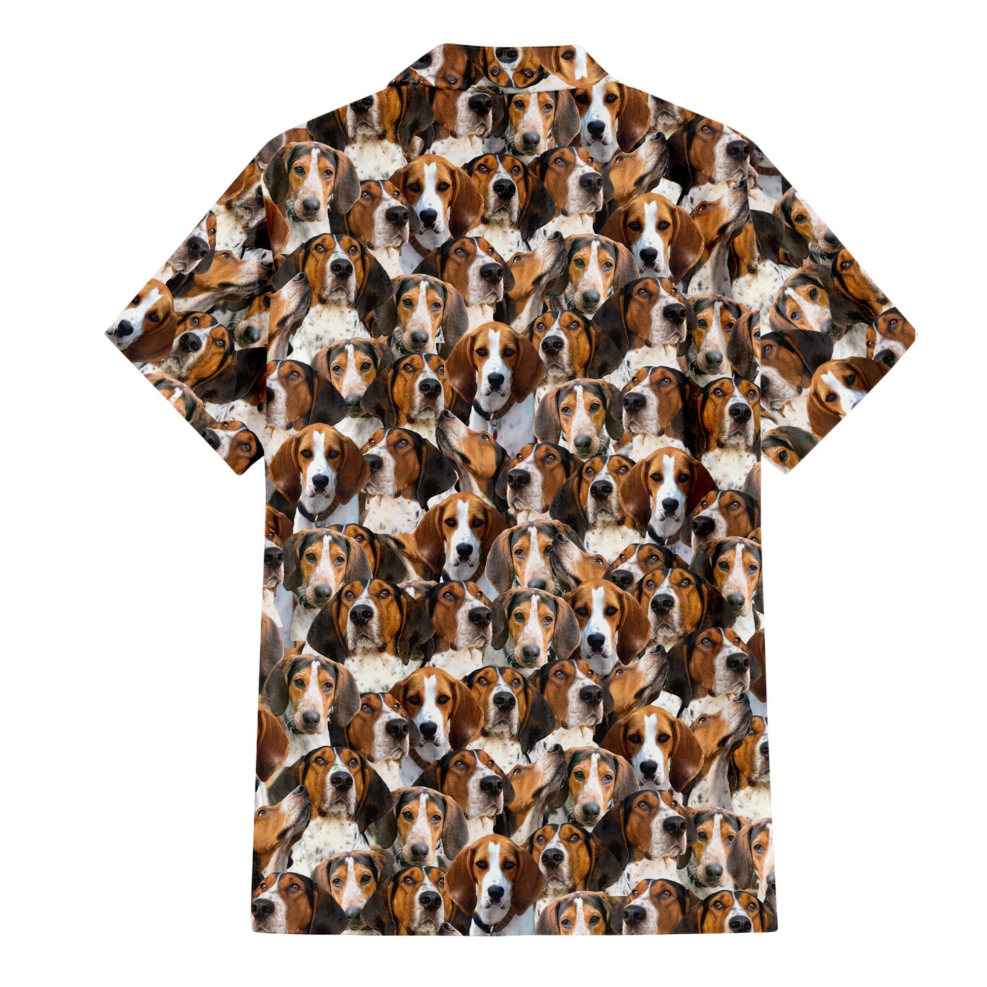 Treeing Walker Coonhound Full Face Hawaiian Shirt & Short