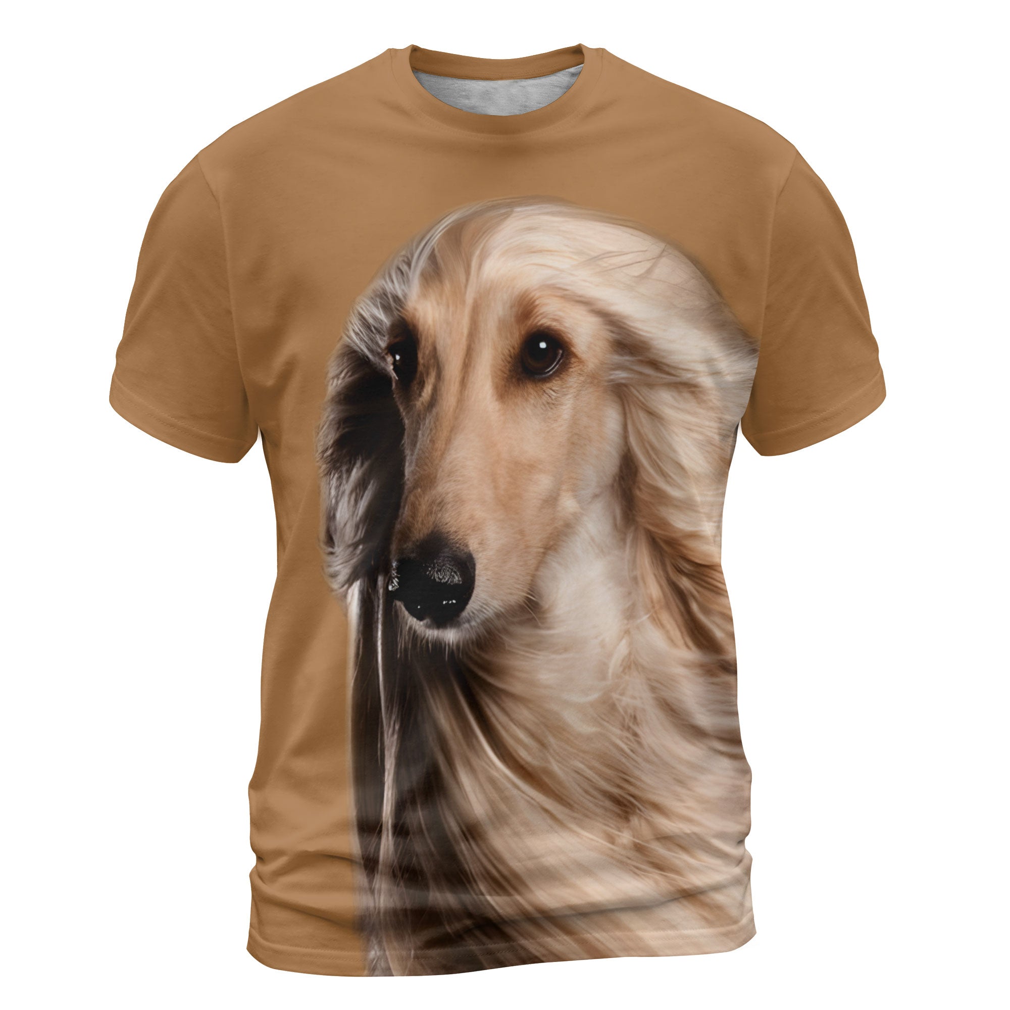 Afghan Hound - 3D Graphic T-Shirt