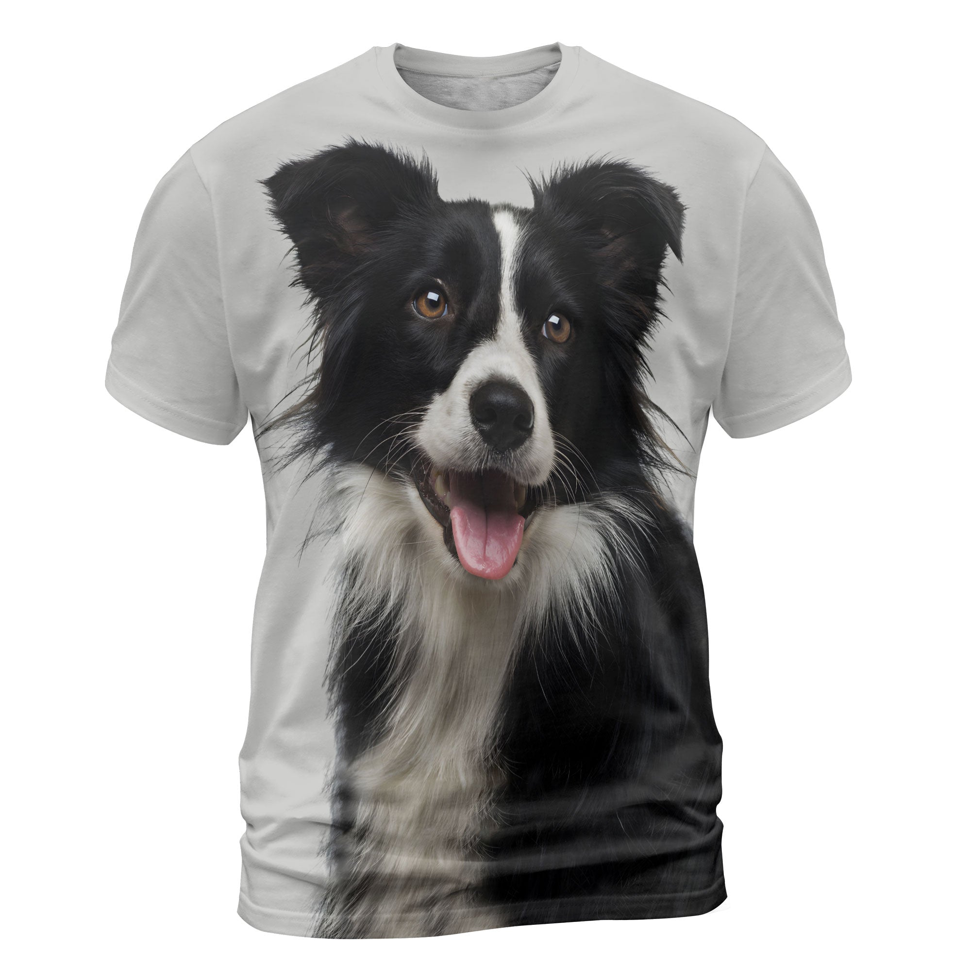 Border Collie - 3D Graphic T-Shirt
