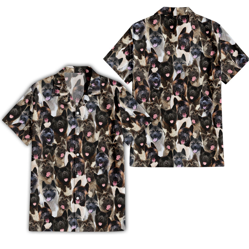 Akita Full Face Hawaiian Shirt & Short