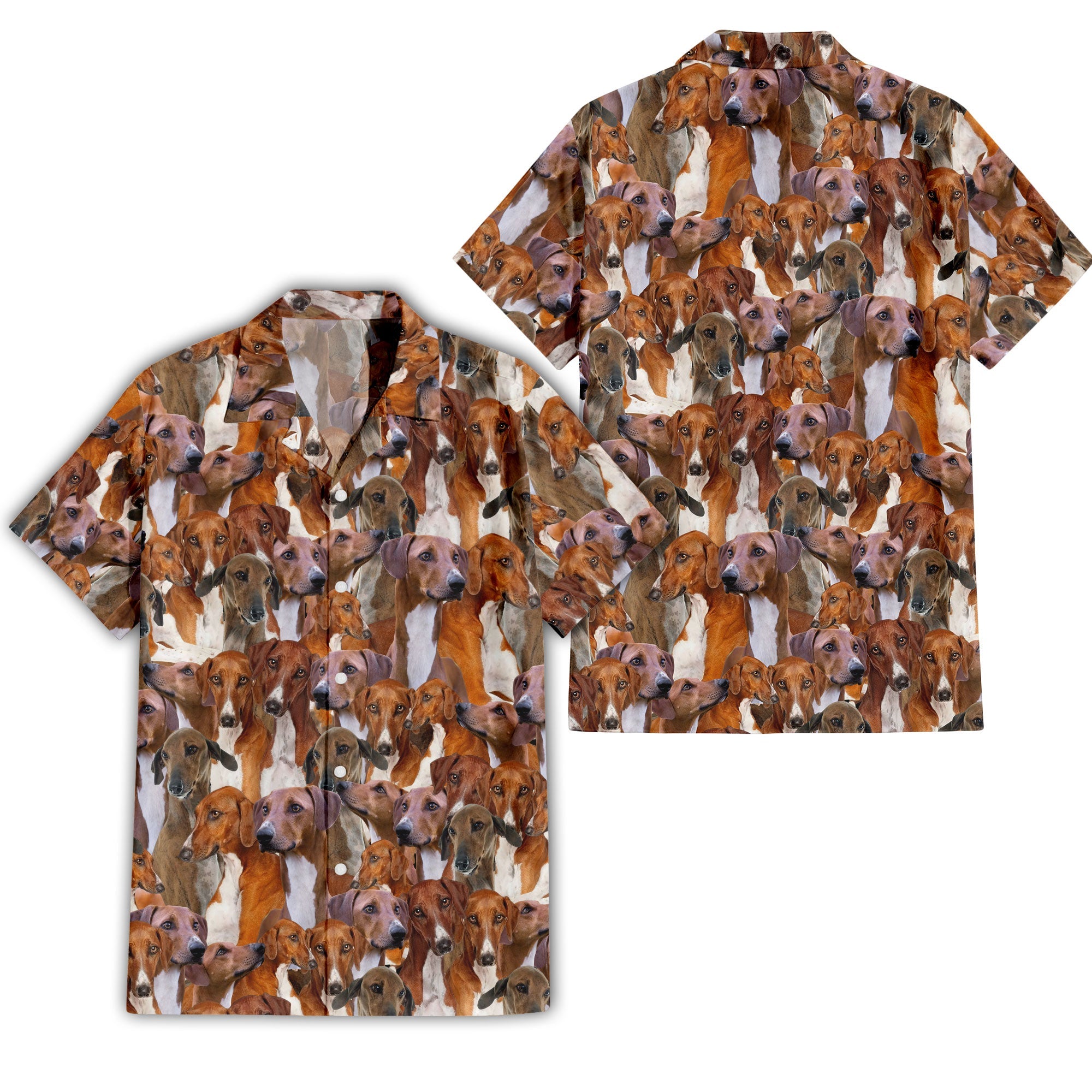 Azawakh Full Face Hawaiian Shirt & Short