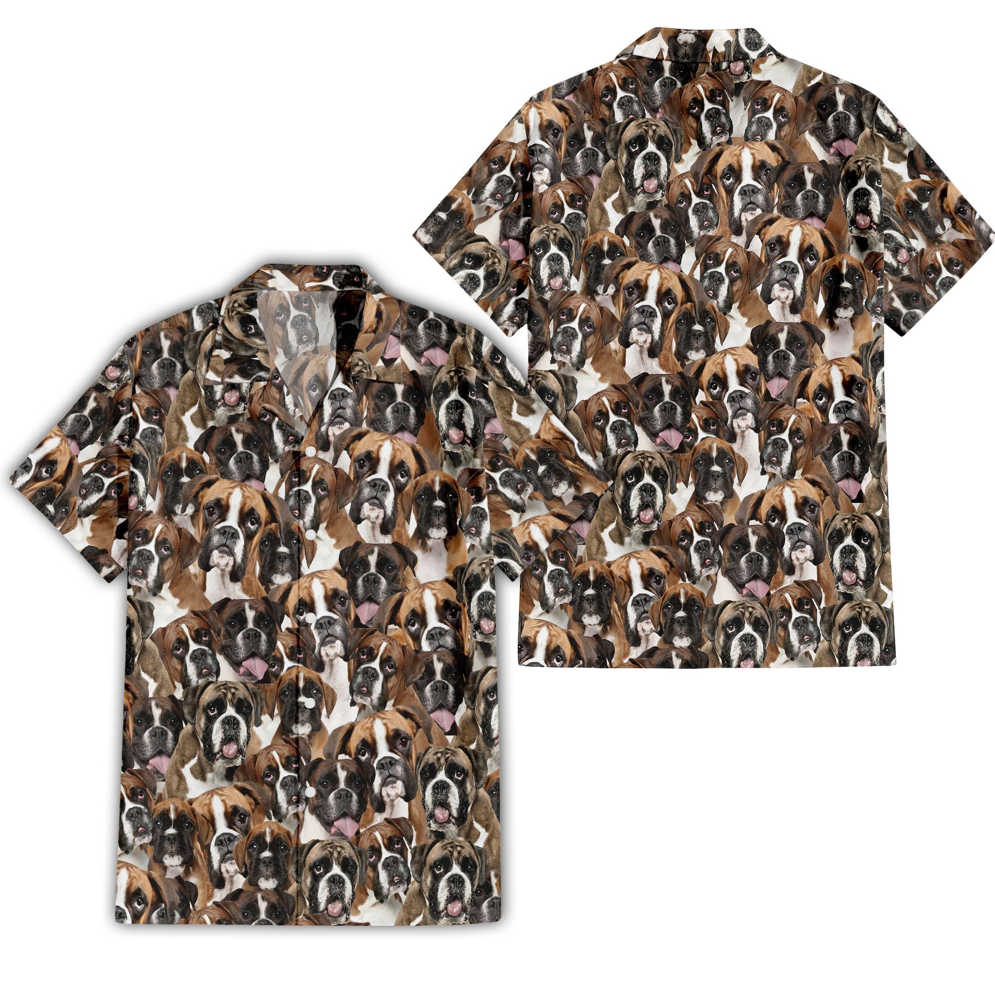 Boxer Full Face Hawaiian Shirt & Short