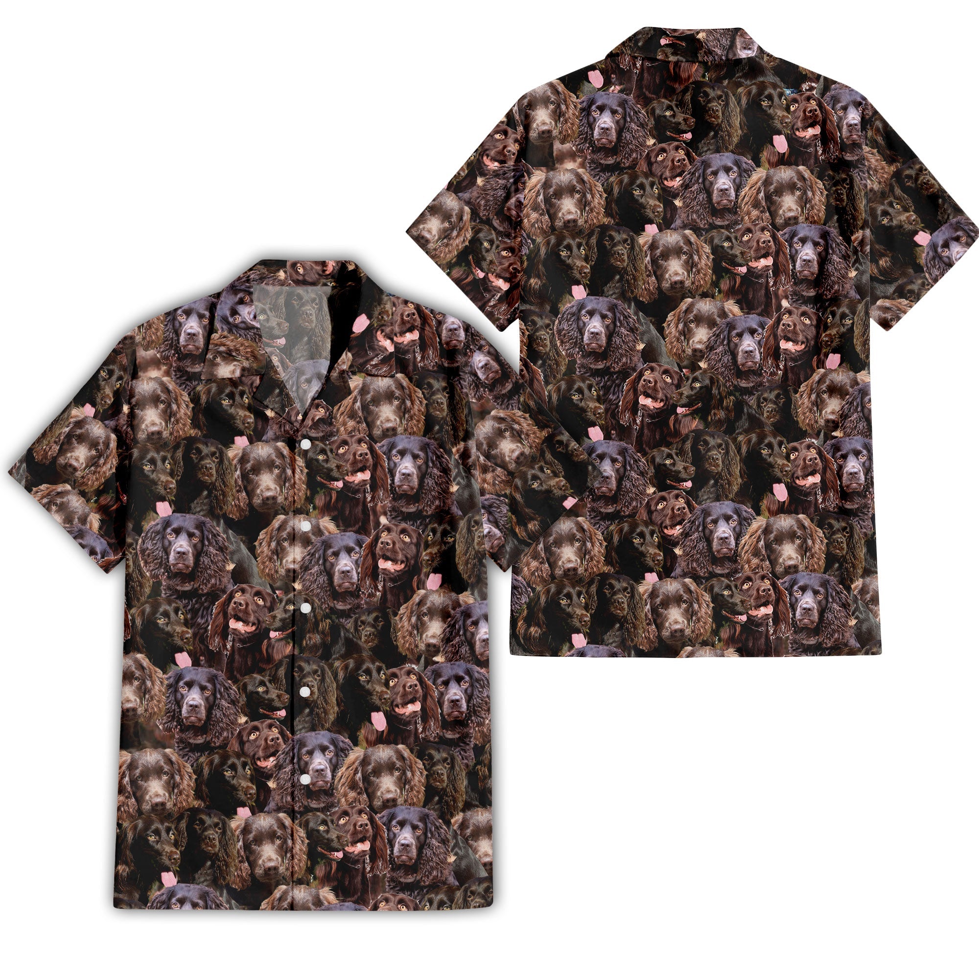 Boykin Spaniel Full Face Hawaiian Shirt & Short
