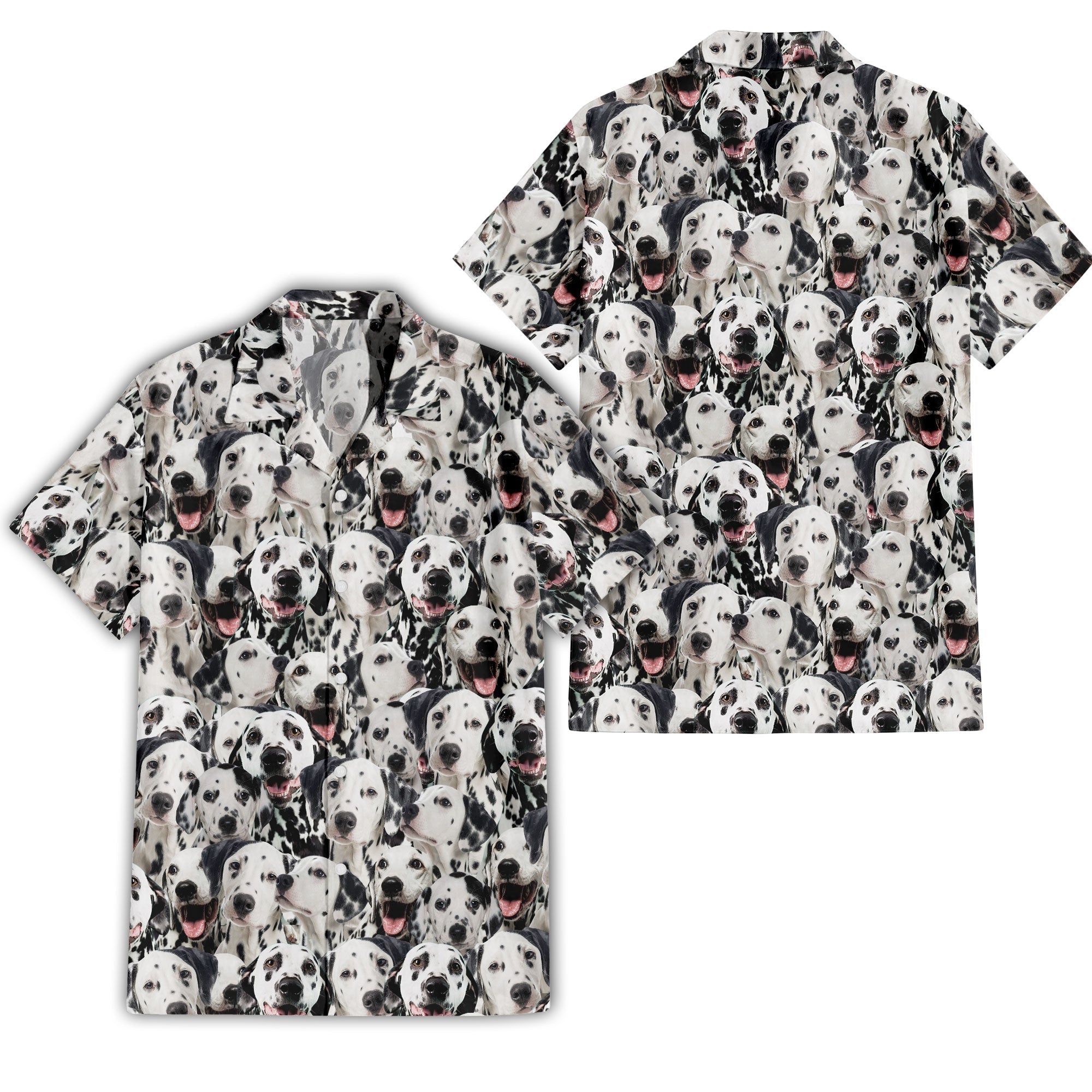 Dalmatian Full Face Hawaiian Shirt & Short