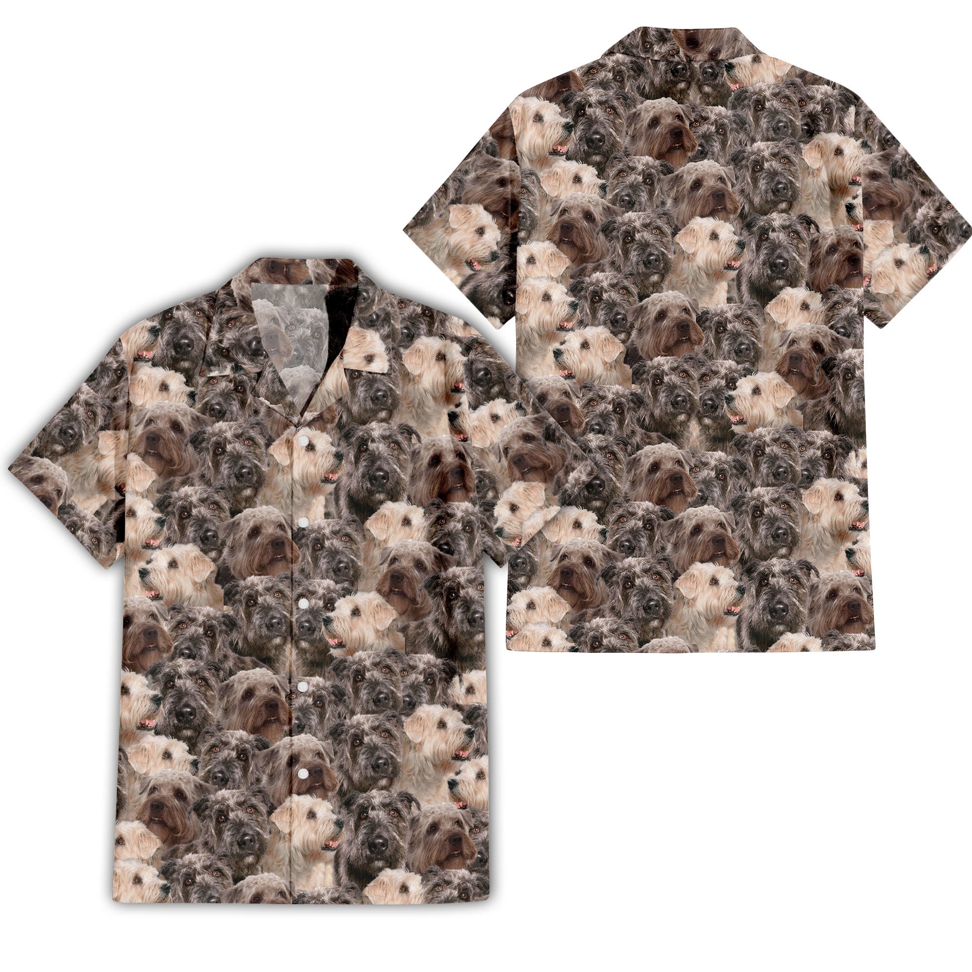 Glen Of Imaal Terrier Full Face Hawaiian Shirt & Short