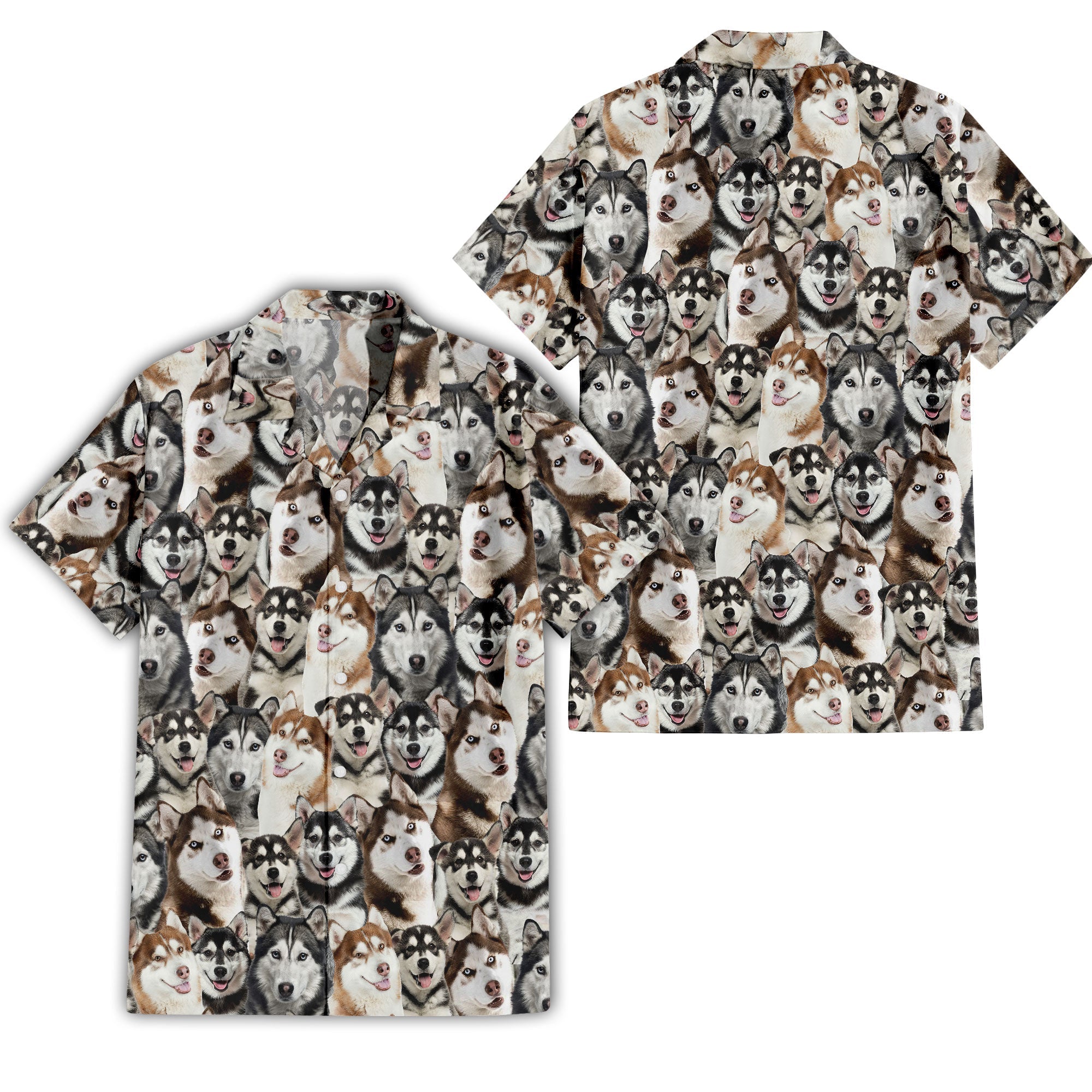 Husky Full Face Hawaiian Shirt & Short