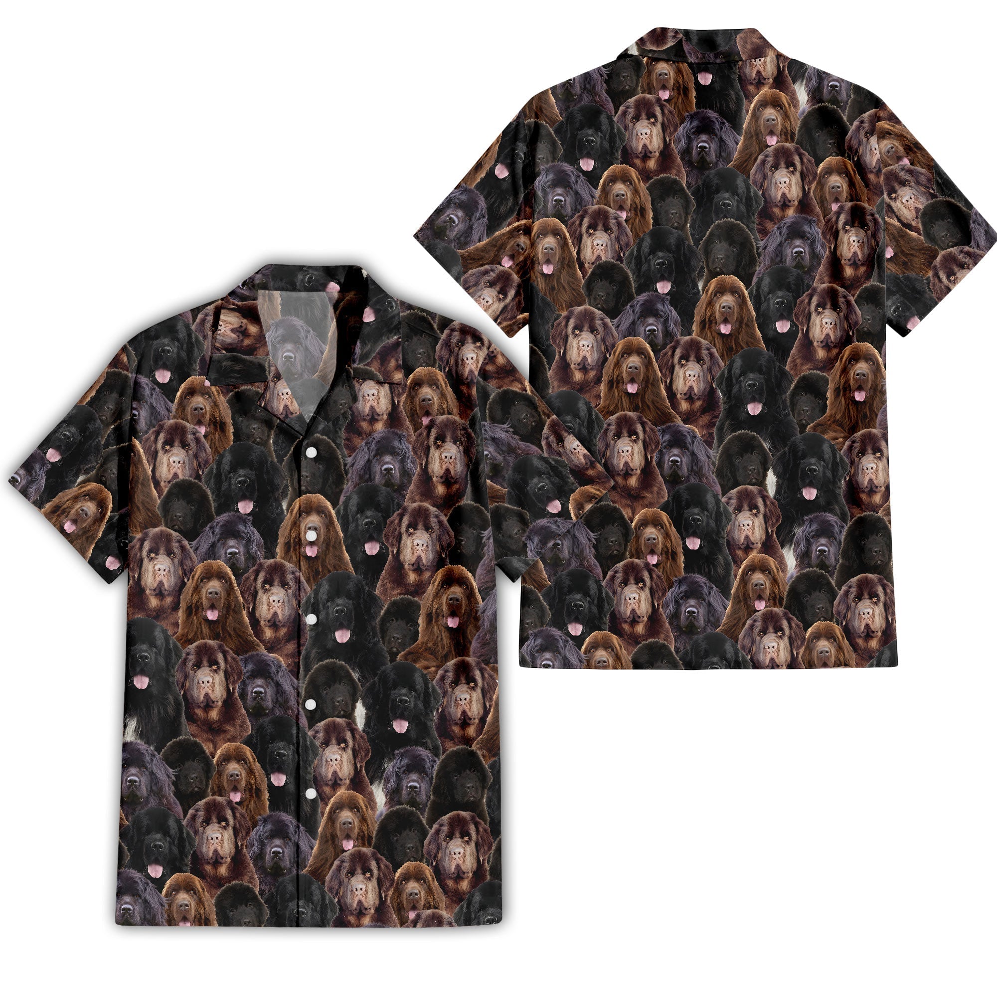 Newfoundland Full Face Hawaiian Shirt & Short