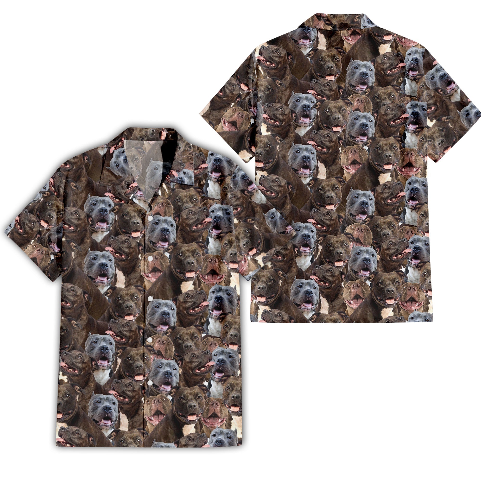 Pitbull Full Face Hawaiian Shirt & Short