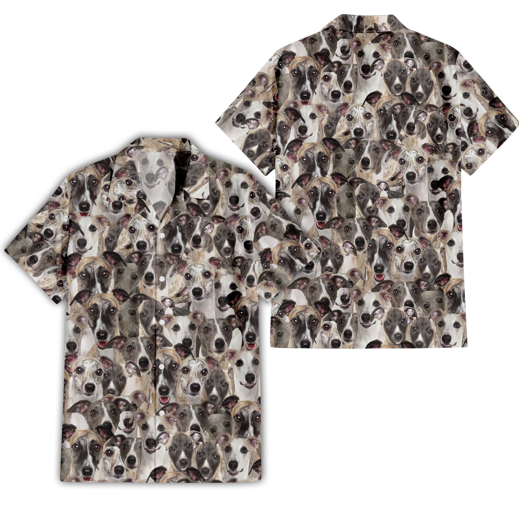 Whippet Full Face Hawaiian Shirt & Short