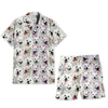 American Eskimo Full Face Hawaiian Shirt & Short