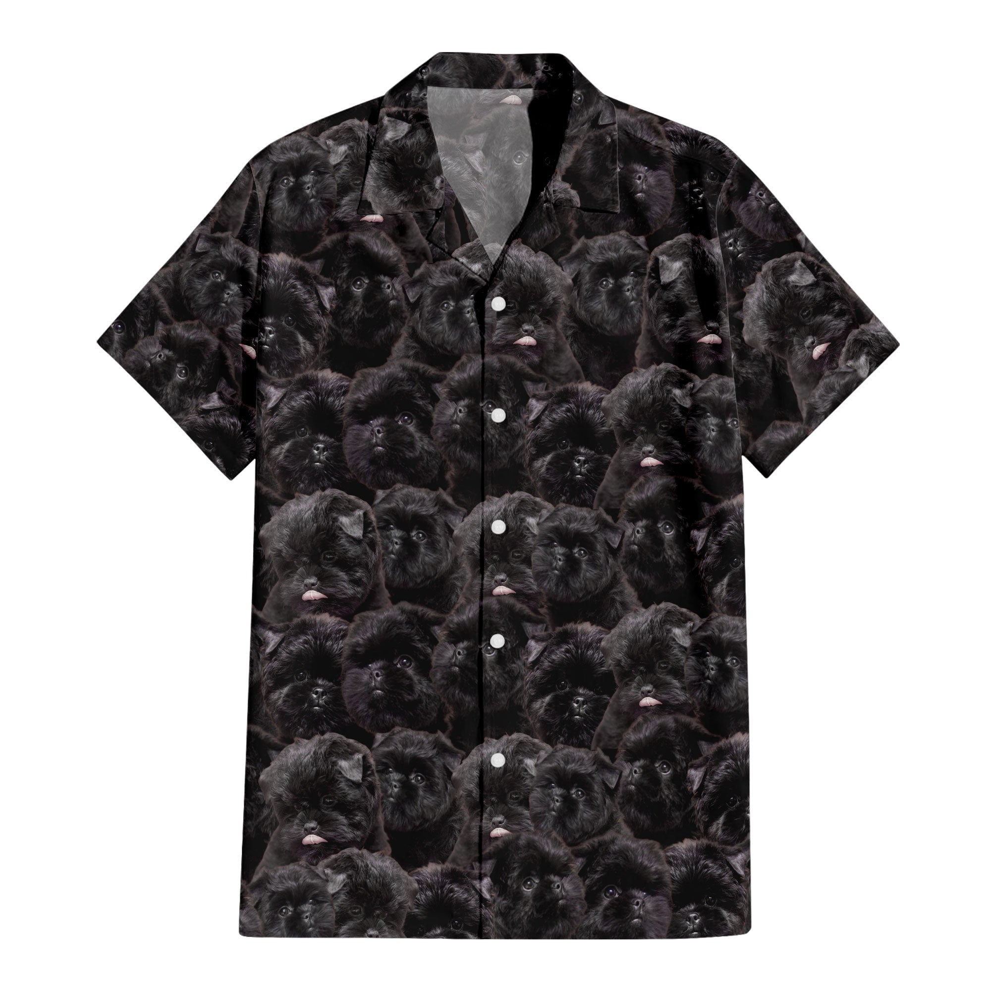 Affenpinscher Full Face Hawaiian Shirt & Short