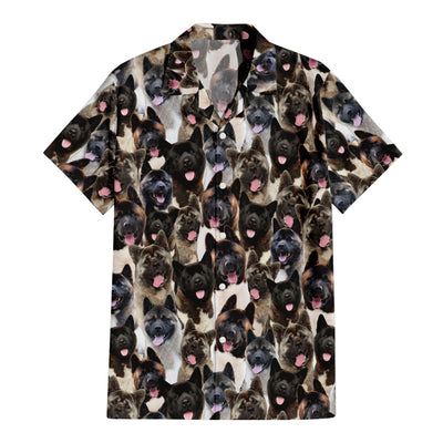 Akita Full Face Hawaiian Shirt & Short