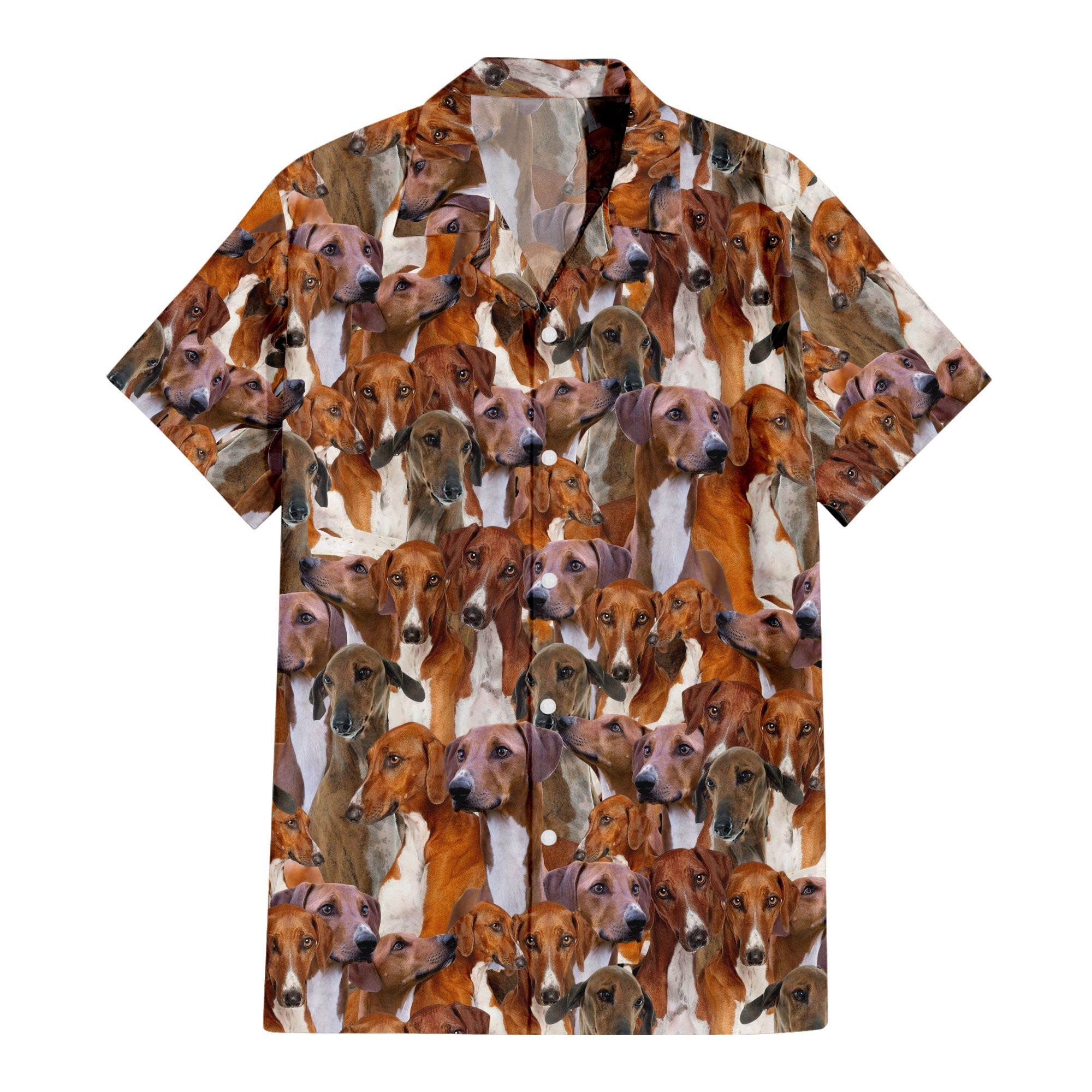 Azawakh Full Face Hawaiian Shirt & Short