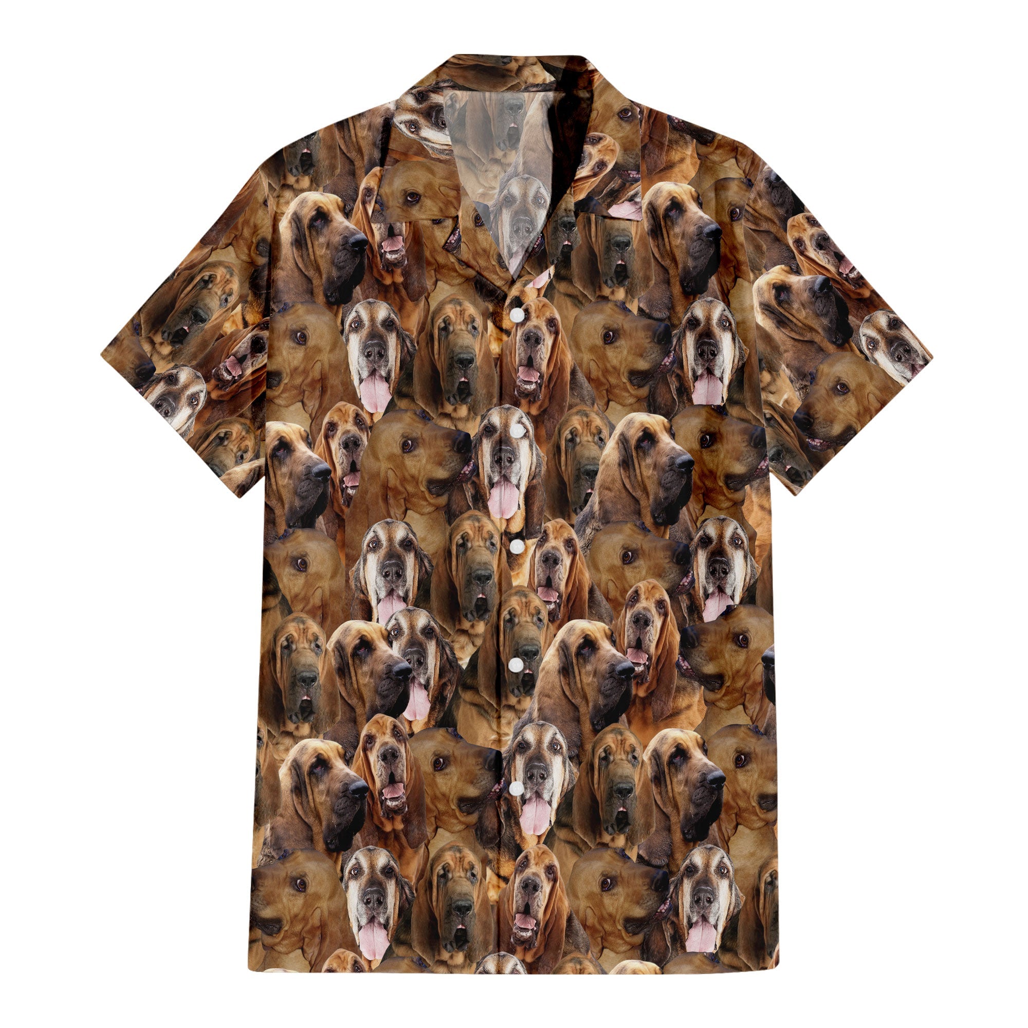 Bloodhound Full Face Hawaiian Shirt & Short