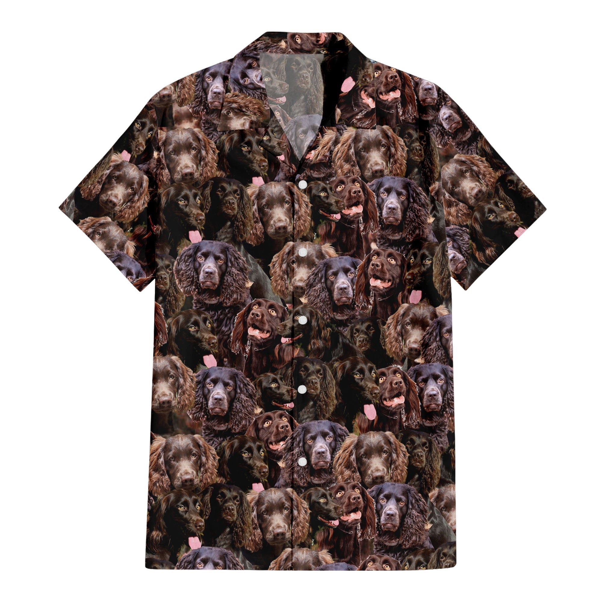 Boykin Spaniel Full Face Hawaiian Shirt & Short