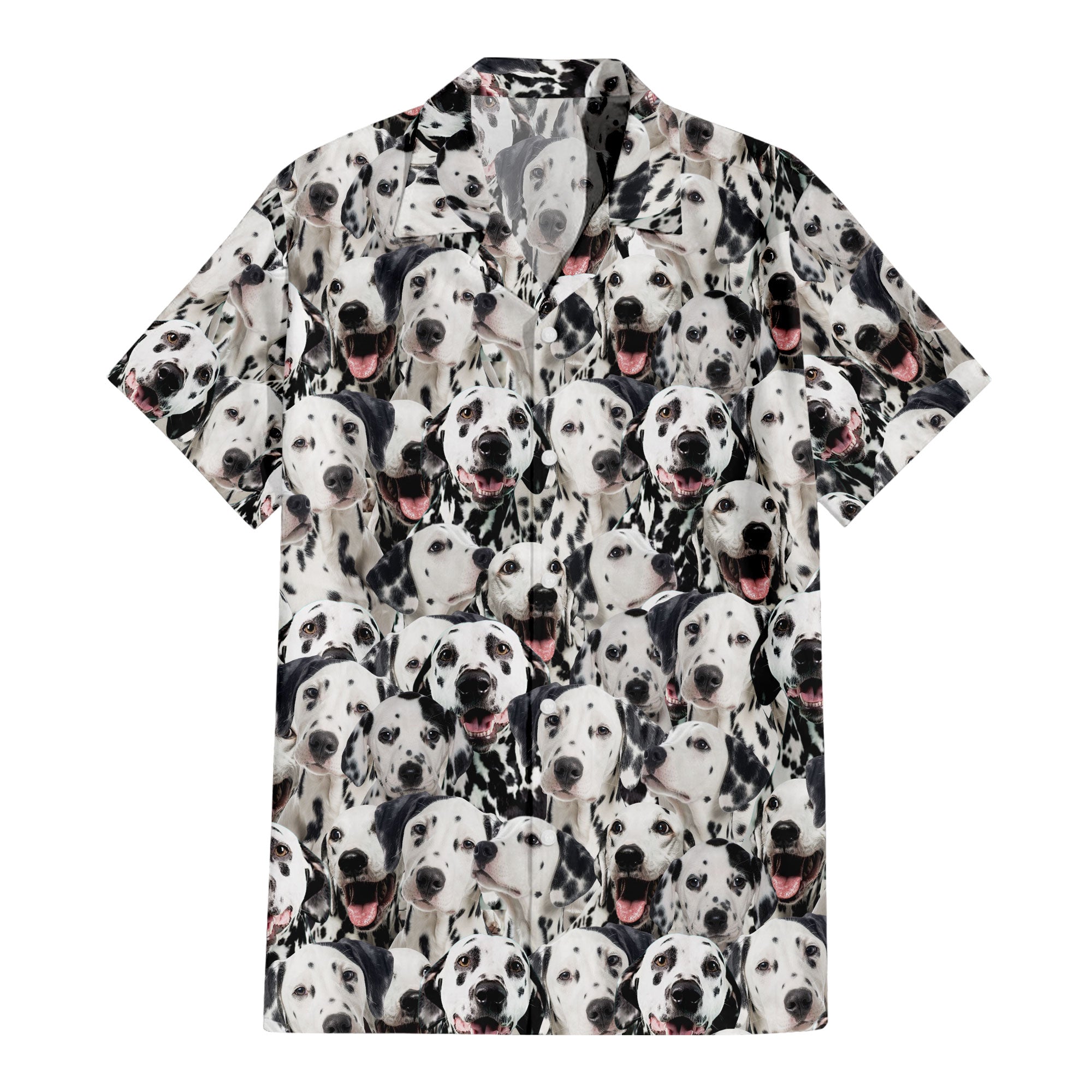 Dalmatian Full Face Hawaiian Shirt & Short