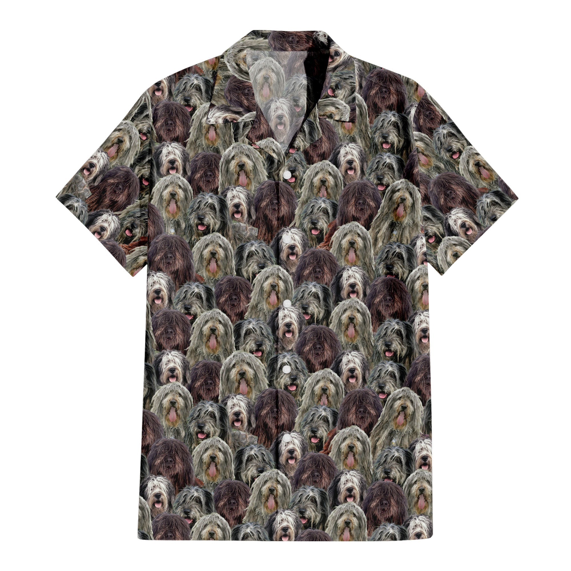 Drentse Patrijshond Full Face Hawaiian Shirt & Short