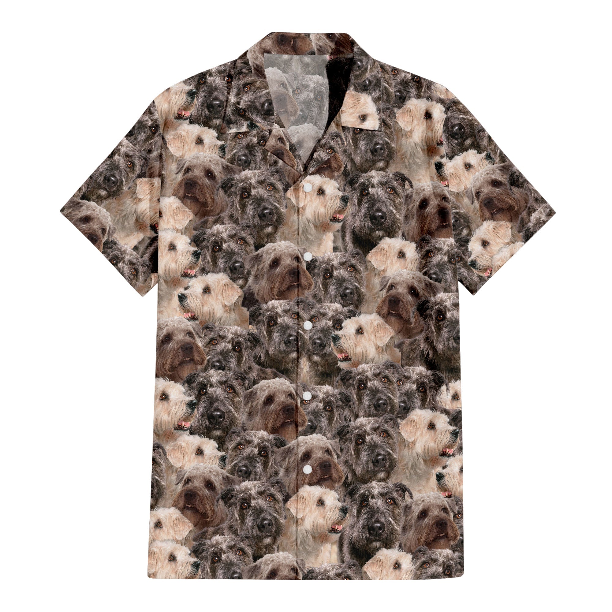 Glen Of Imaal Terrier Full Face Hawaiian Shirt & Short