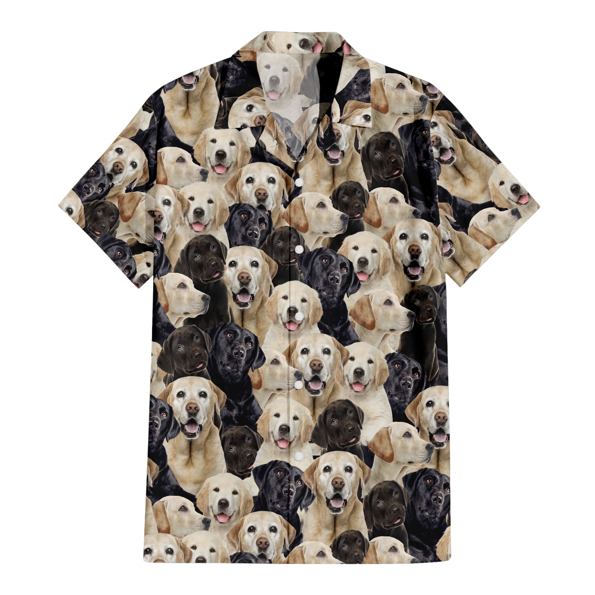 Labrador Retriever Full Face Hawaiian Shirt & Short