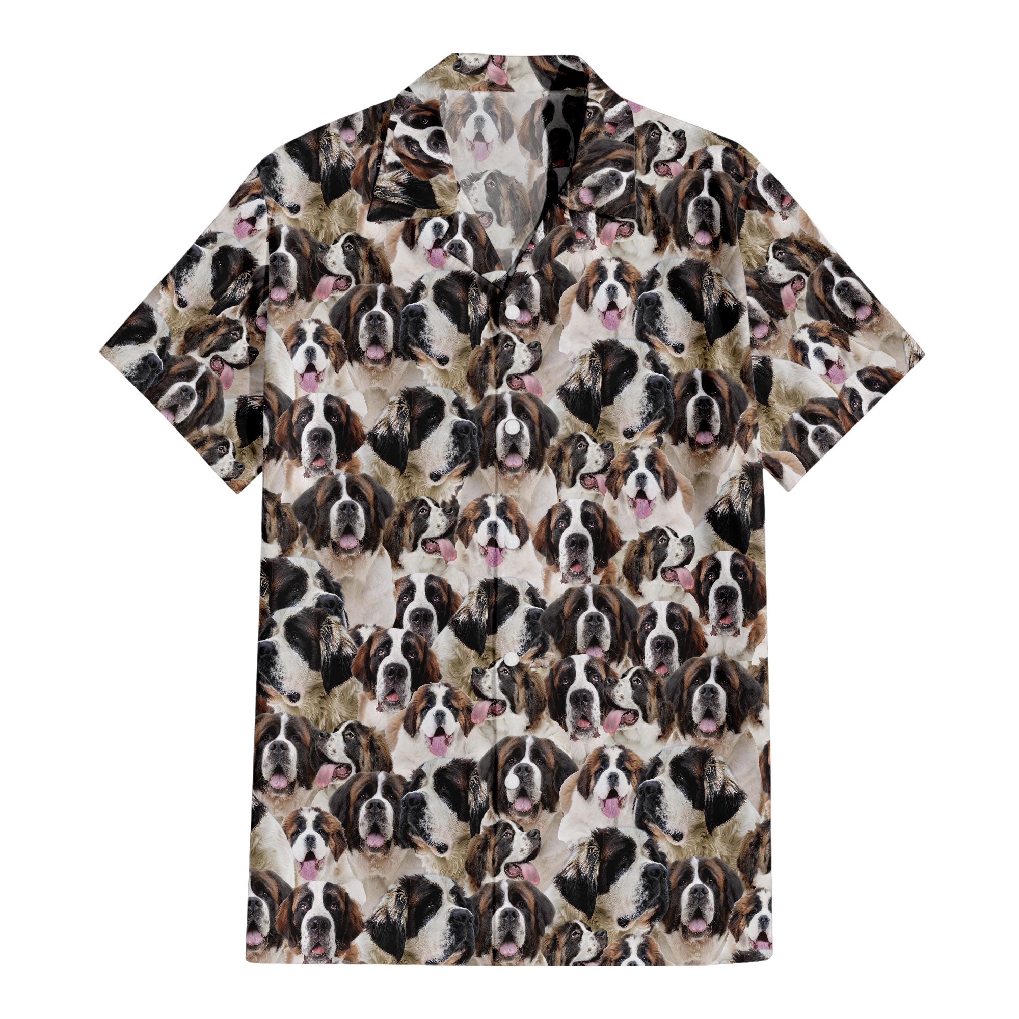 St Bernard Full Face Hawaiian Shirt & Short