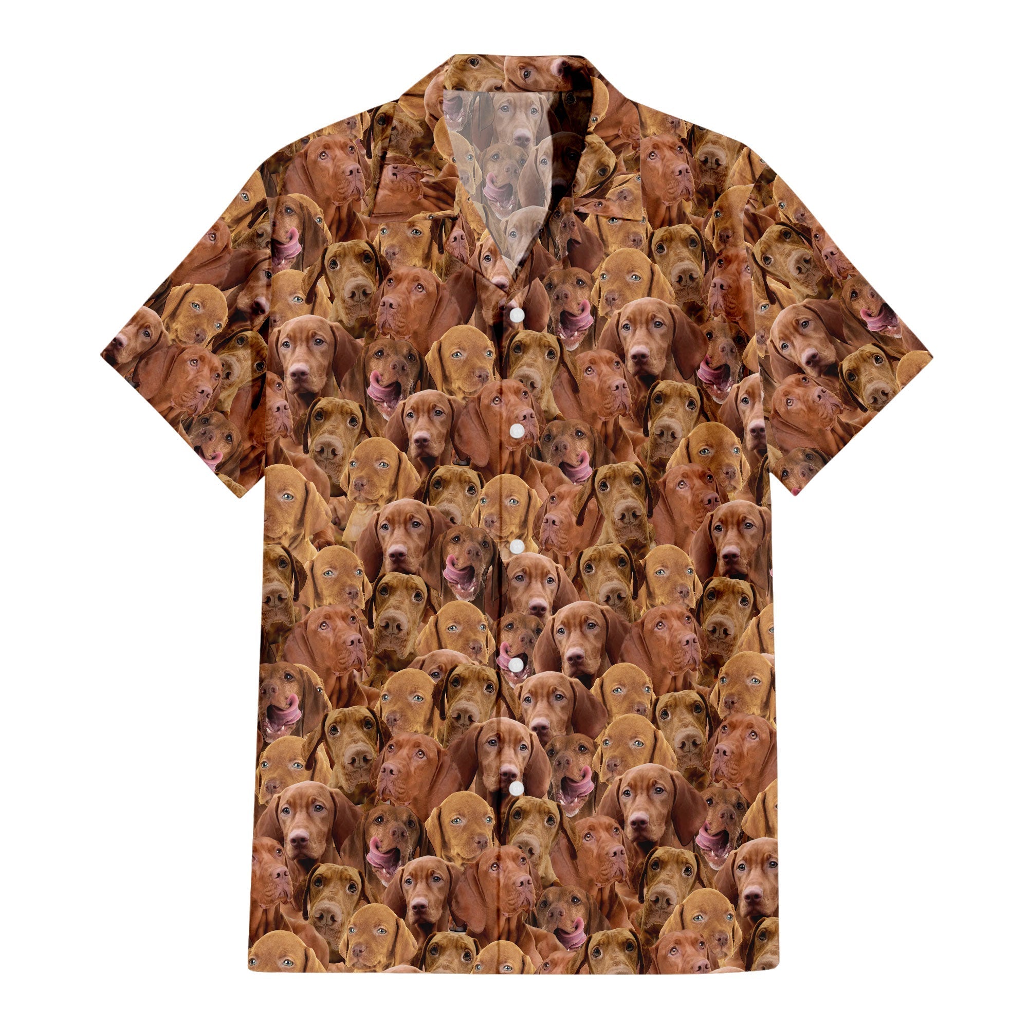 Vizsla Full Face Hawaiian Shirt & Short