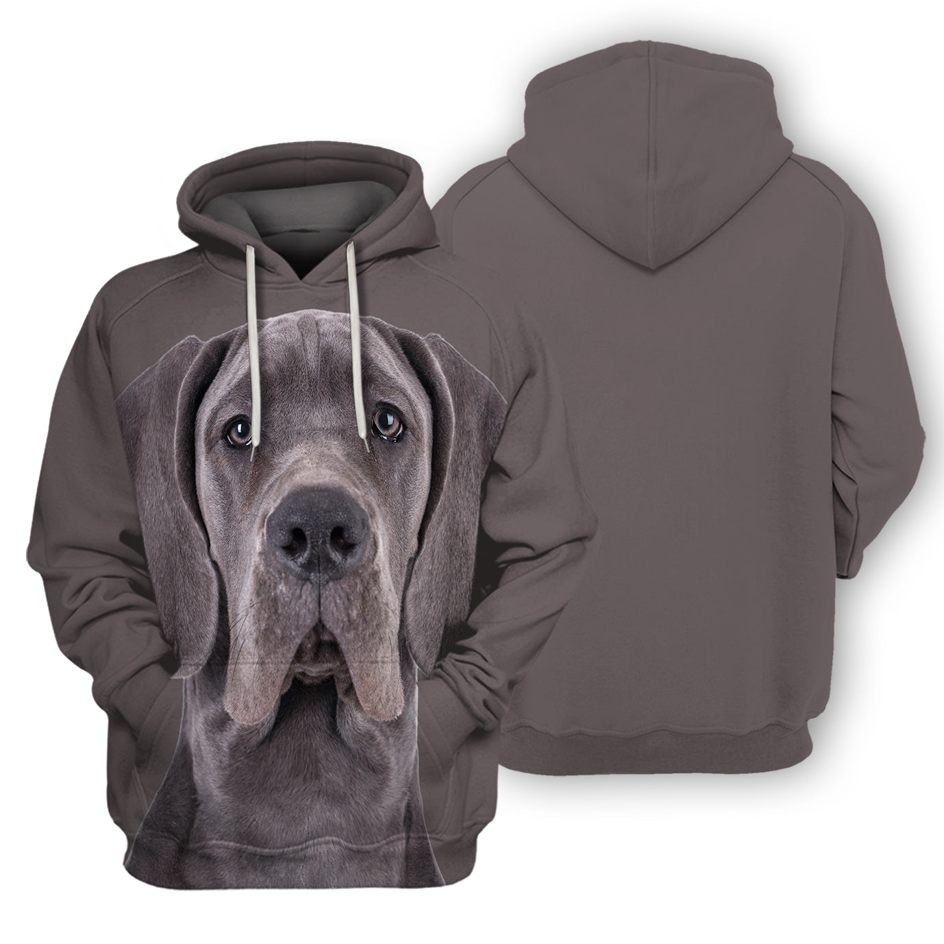 Great Dane 3 Francis Bizon - Unisex 3D Graphic Hoodie