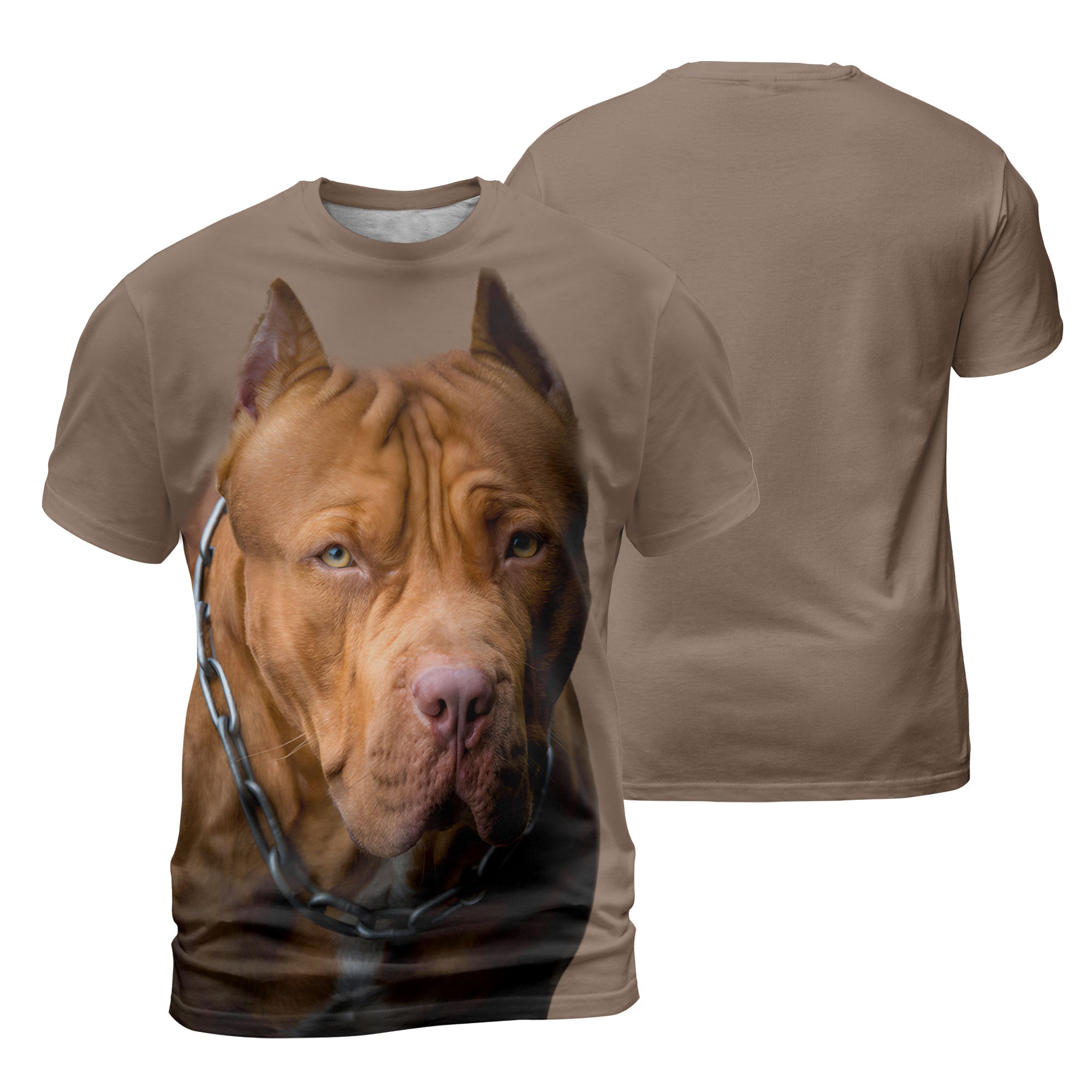 American Pit Bull Terrier - 3D Graphic T-Shirt